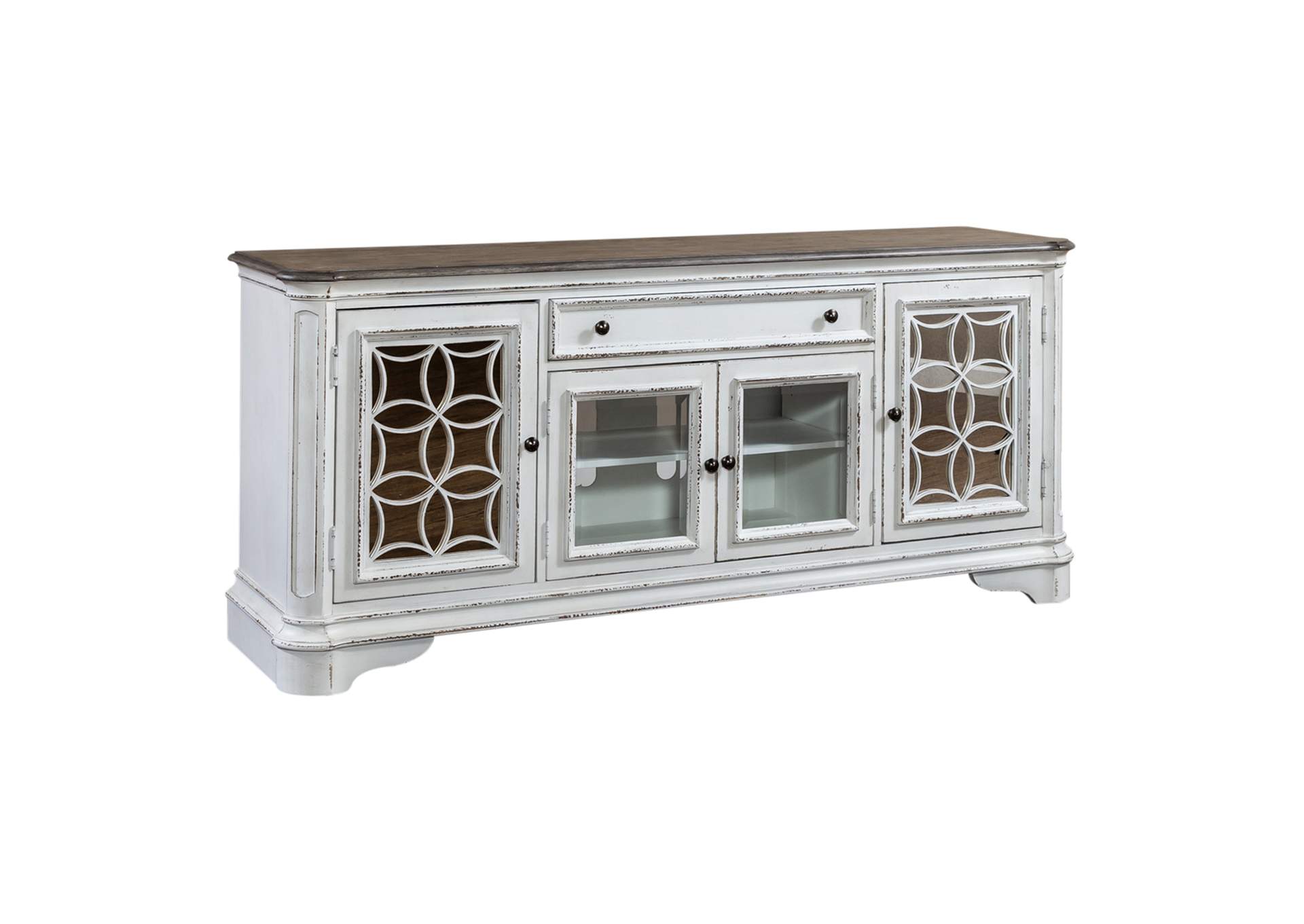 Magnolia Manor Entertainment TV Stand,Liberty