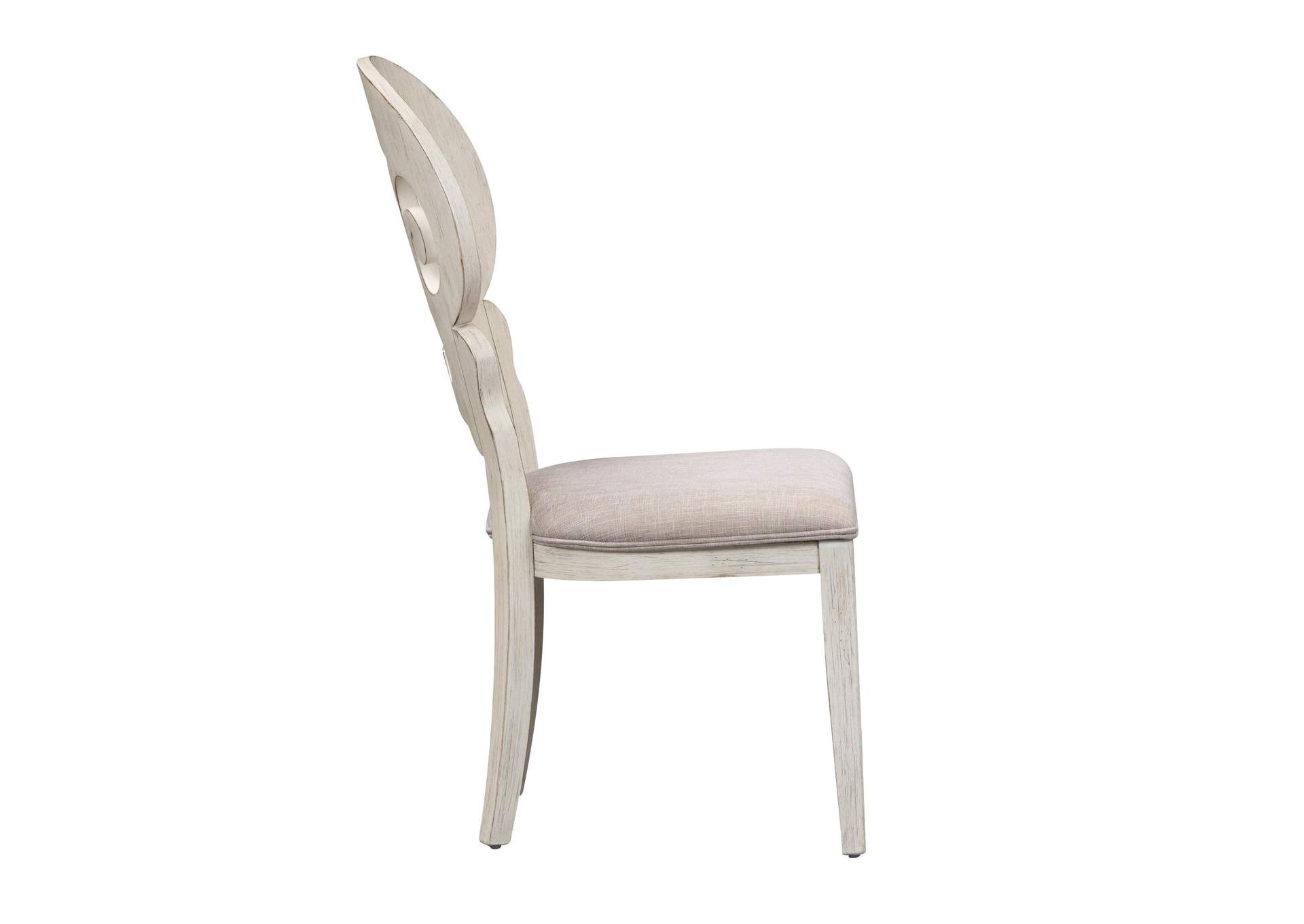 Farmhouse Reimagined Splat Back Side Chair (RTA),Liberty