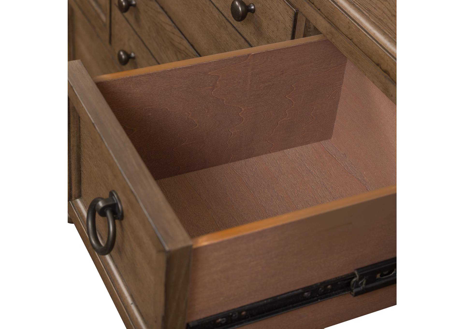 Americana Farmhouse 12 Drawer Chesser,Liberty