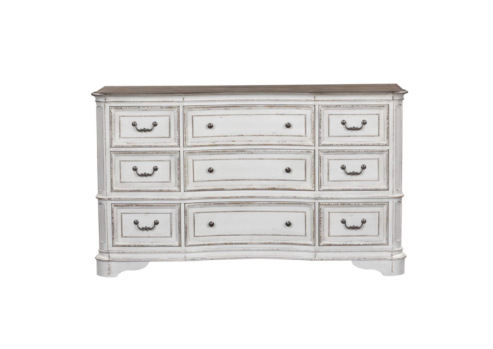 Magnolia Manor 9 Drawer Dresser,Liberty