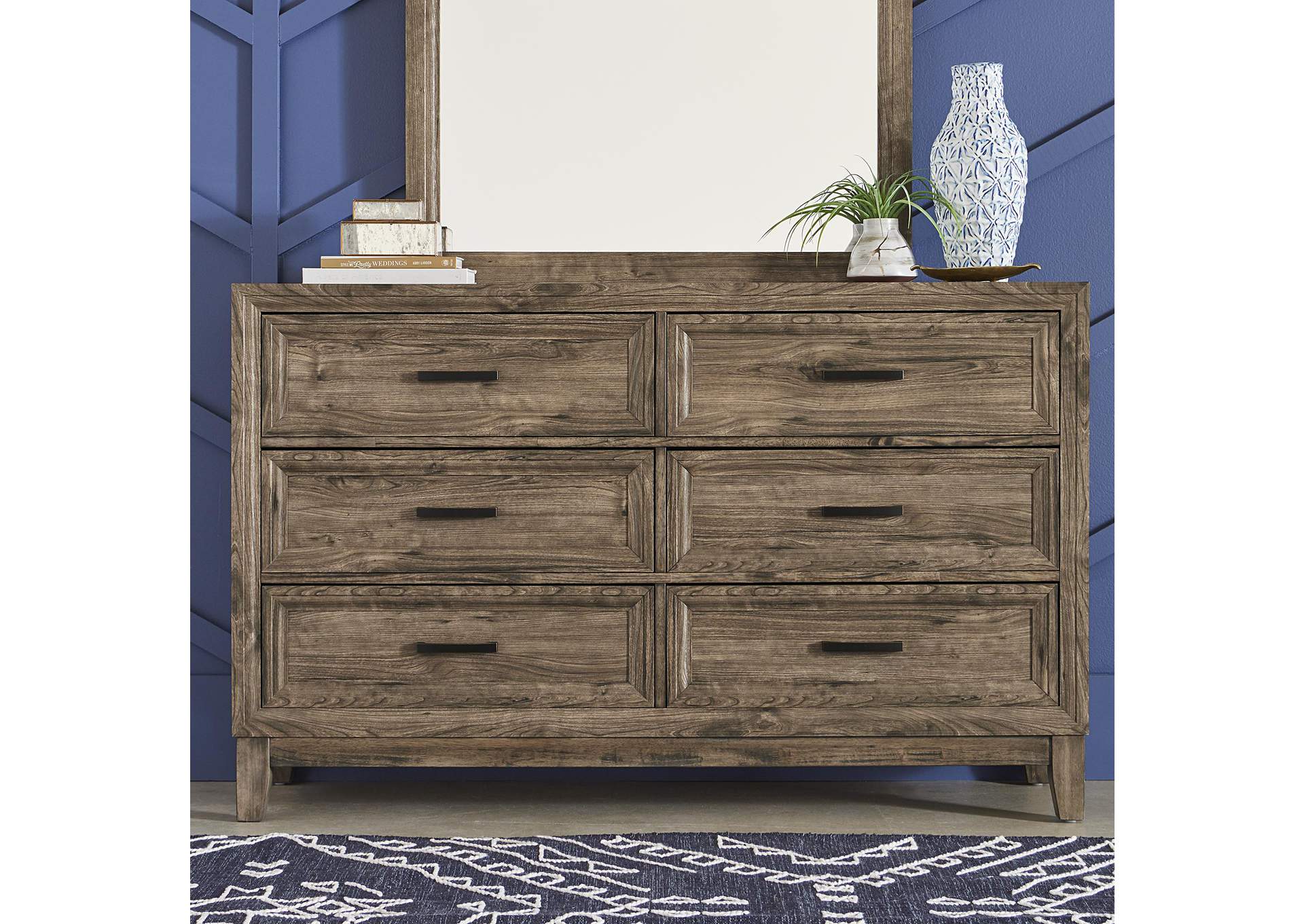 Ridgecrest 6 Drawer Dresser,Liberty