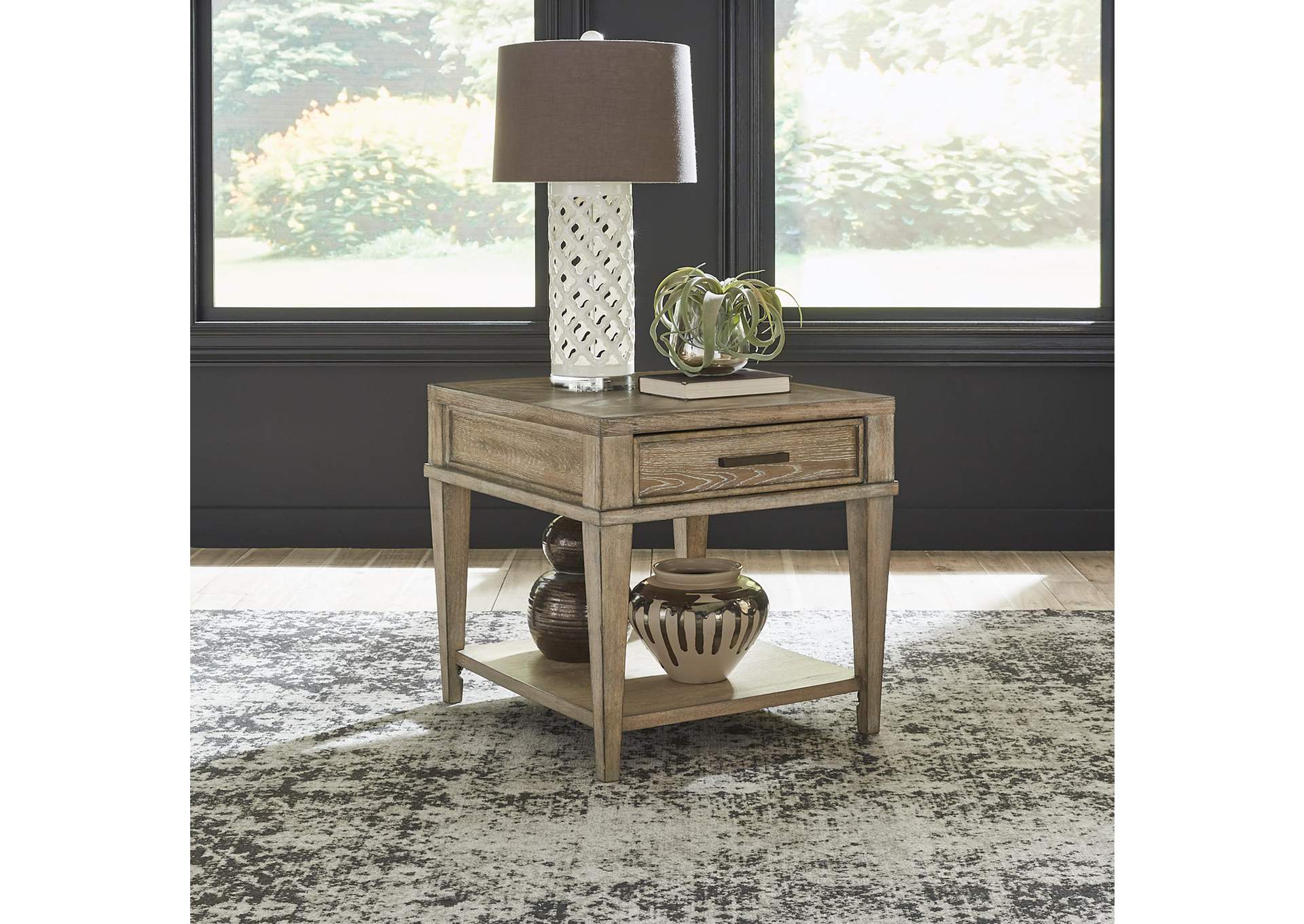 Devonshire Drawer End Table,Liberty