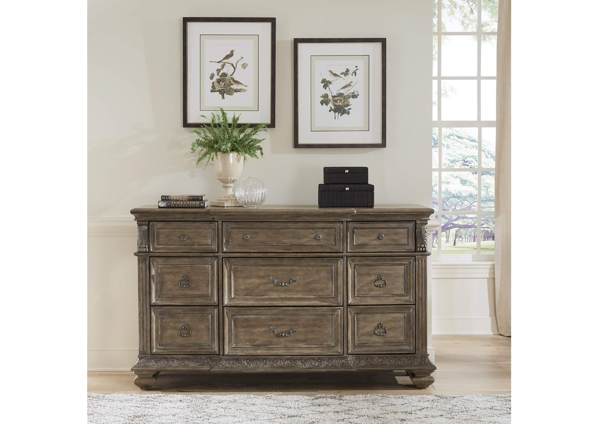 Carlisle Court 9 Drawer Dresser,Liberty