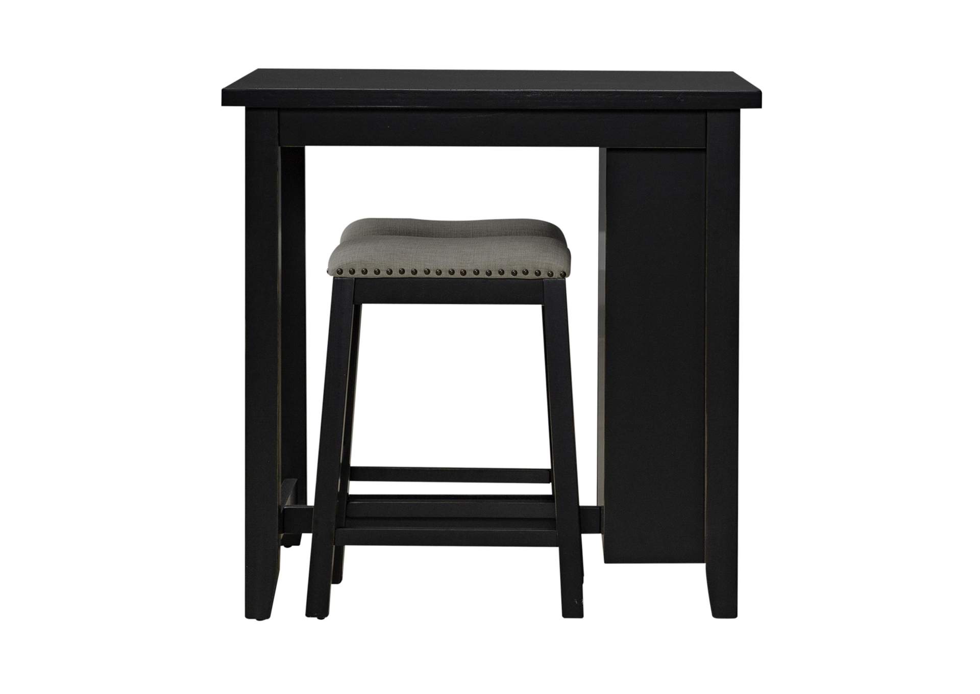 Brook Creek 3 Piece Counter Set - Black,Liberty