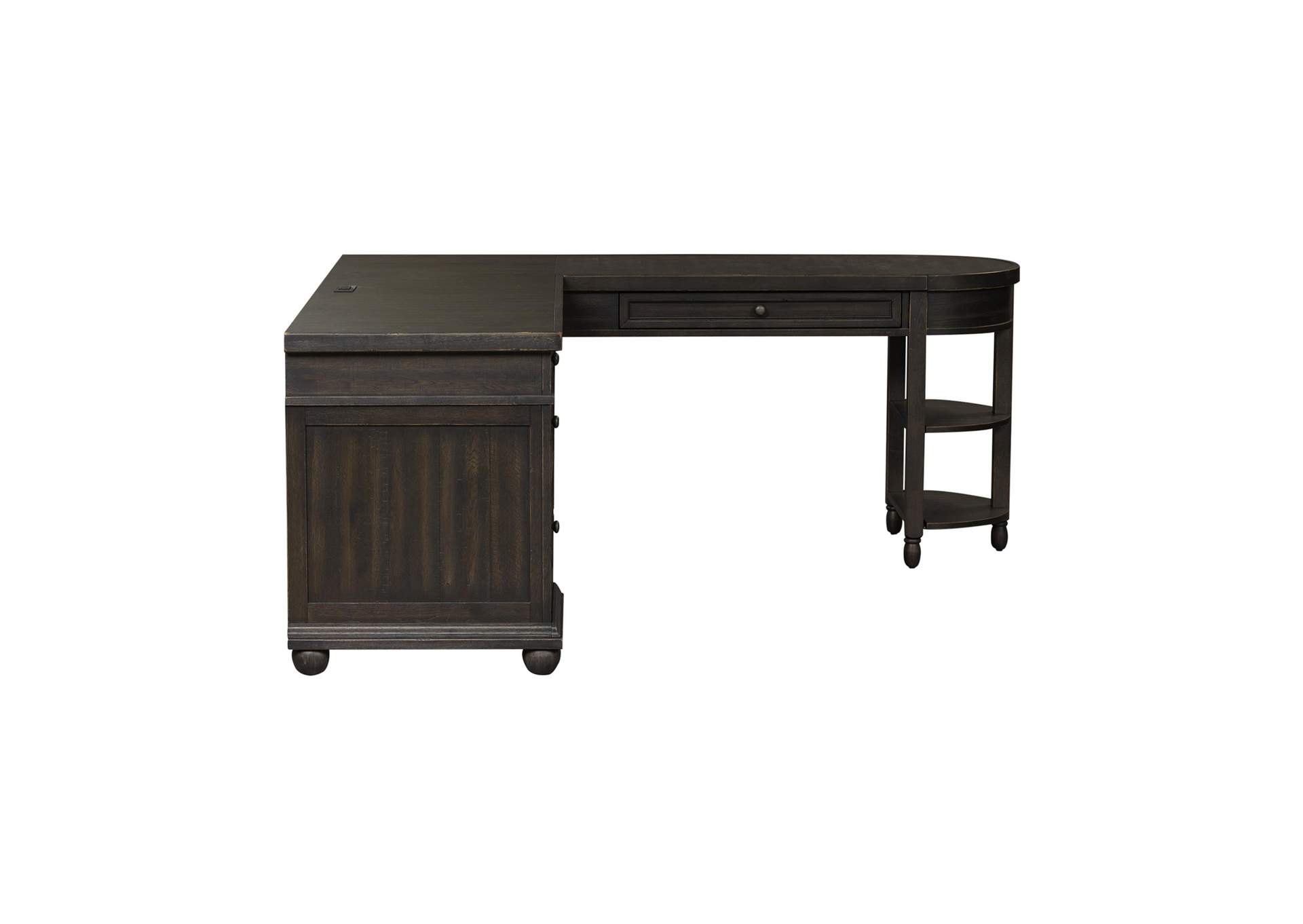 Harvest Home Opt L Shaped Desk Set,Liberty