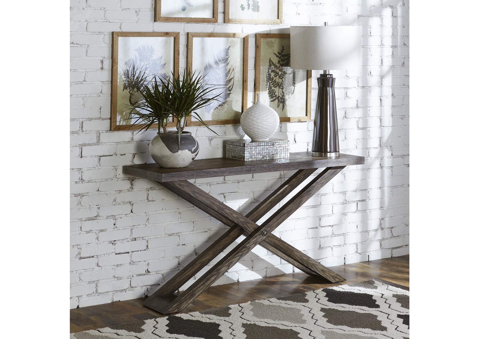 Crossroads Sofa Table,Liberty