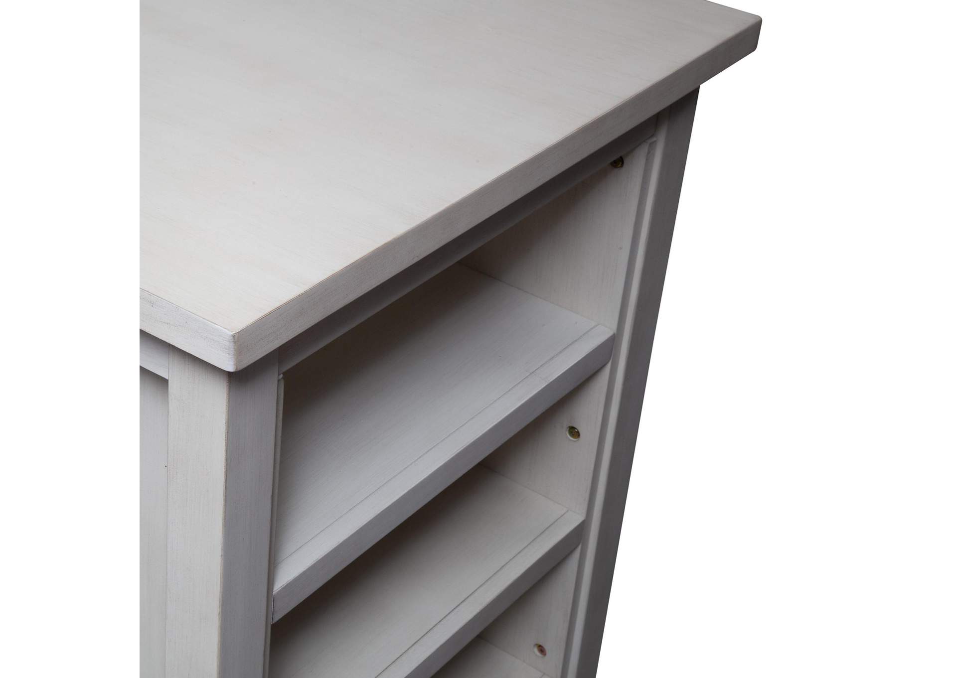 Brook Creek 5 Piece Counter Set - White,Liberty
