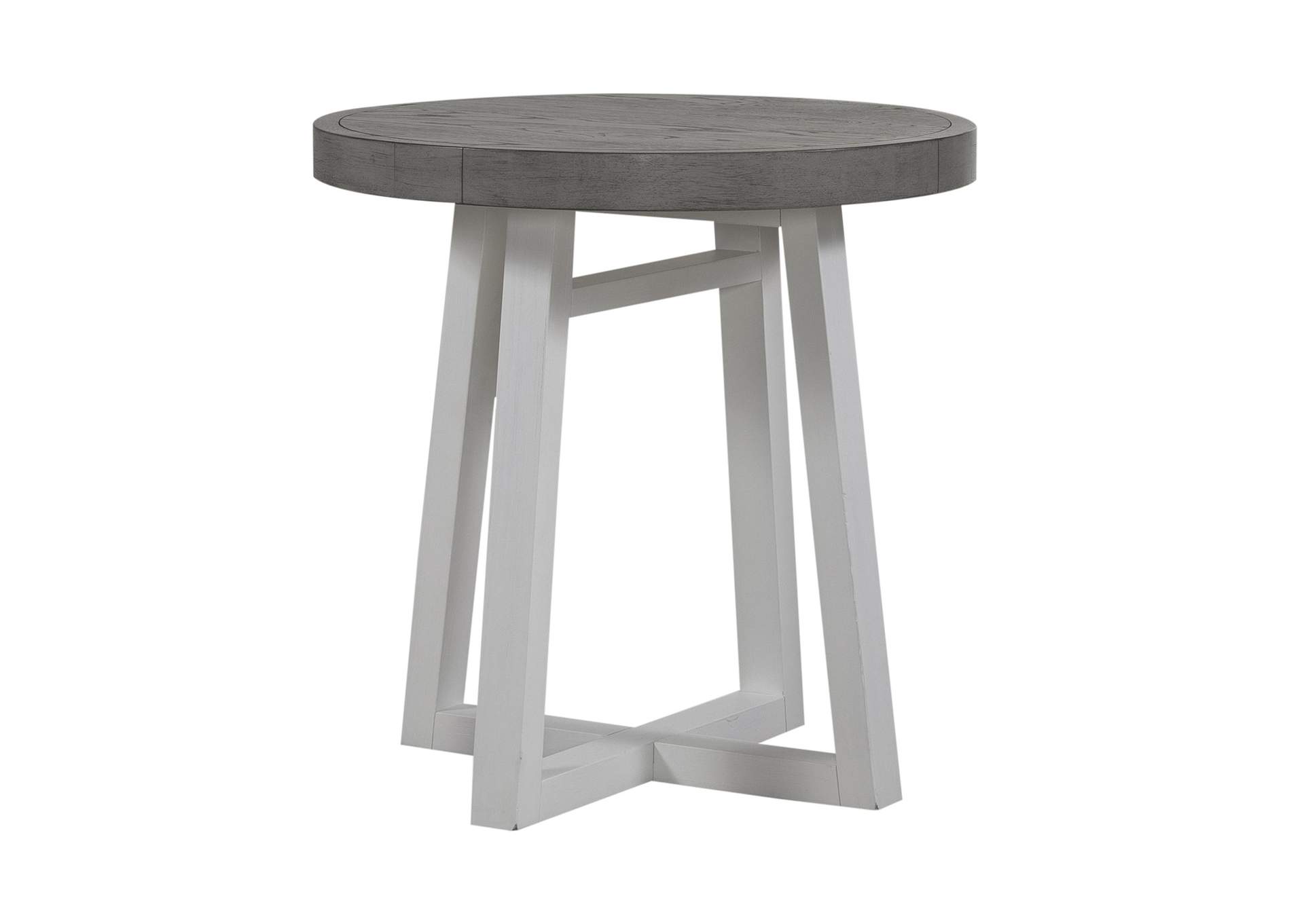 Palmetto Heights Round End Table,Liberty