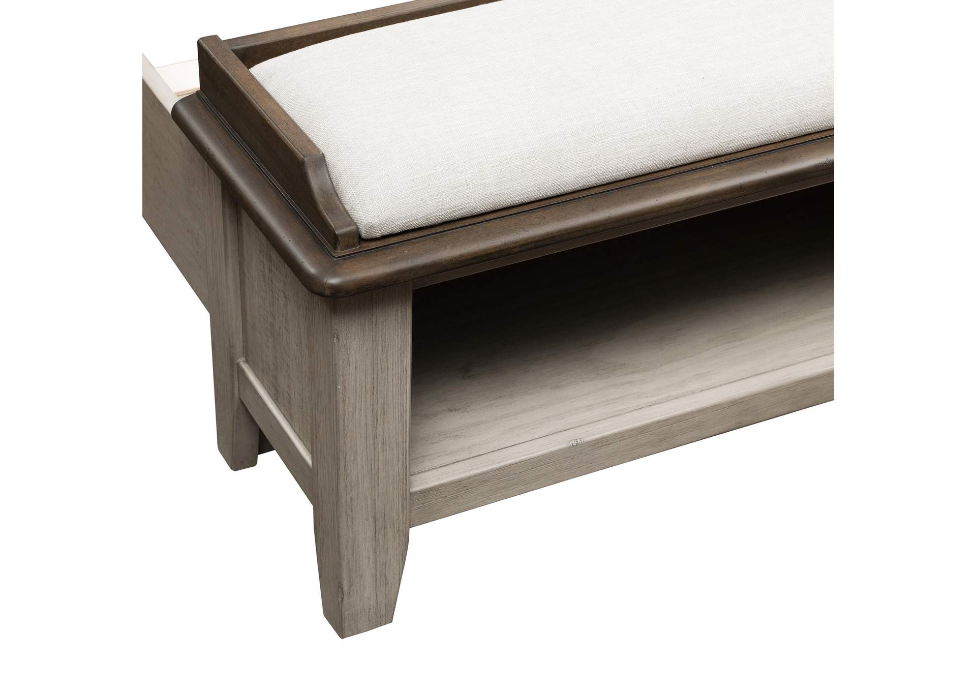 Ivy Hollow Queen Mantle Storage Bed,Liberty