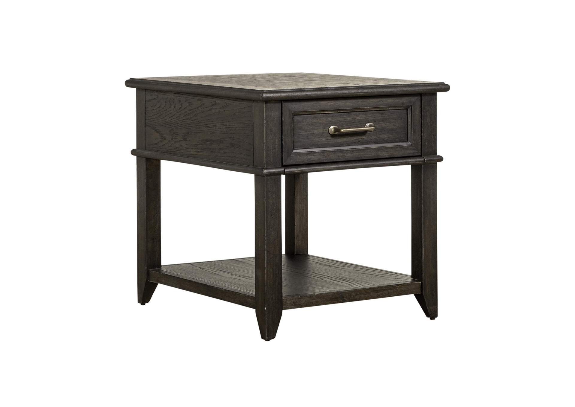 Mill Creek Drawer End Table,Liberty