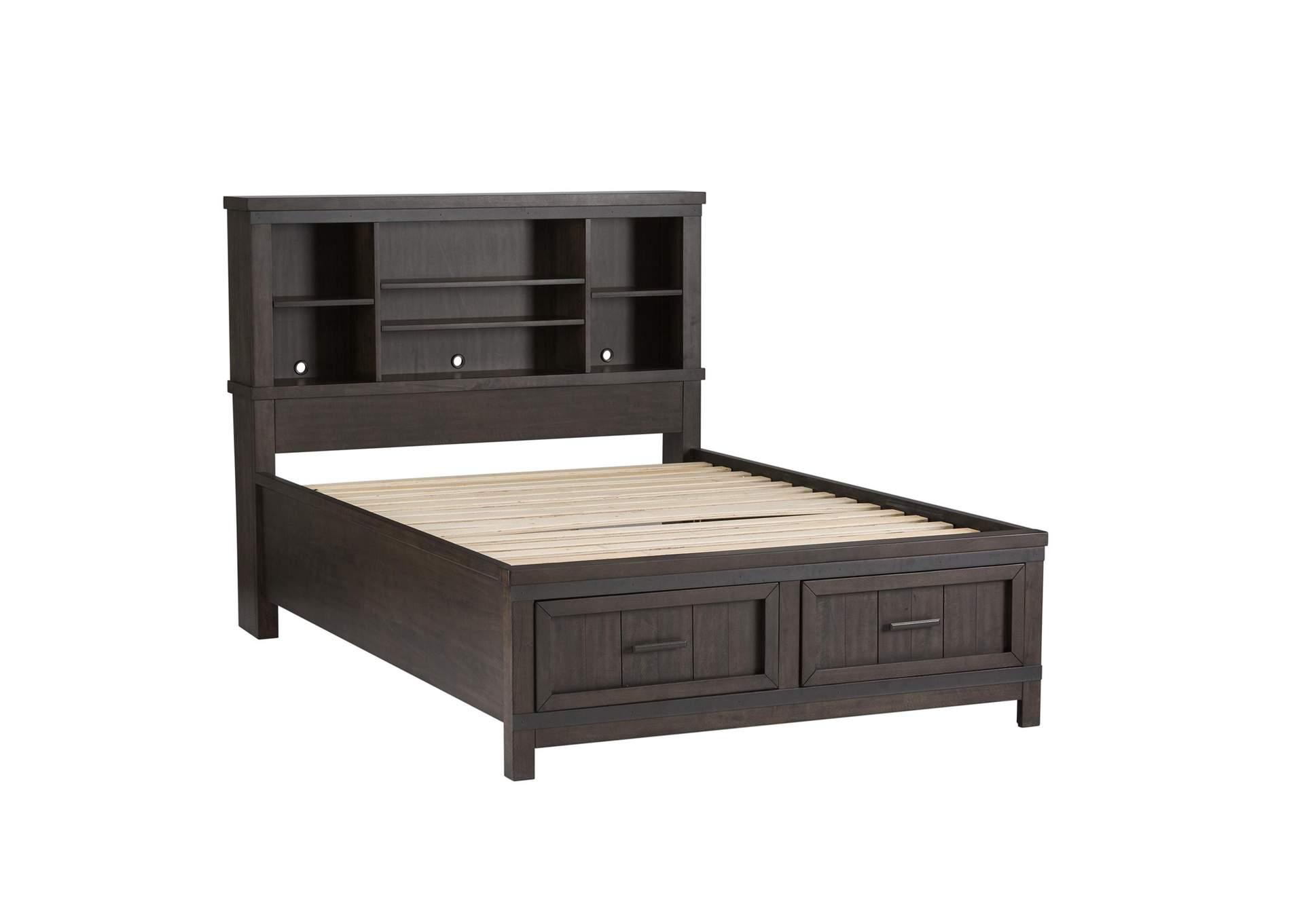 Thornwood Hills Full Bookcase Bed, Dresser & Mirror,Liberty