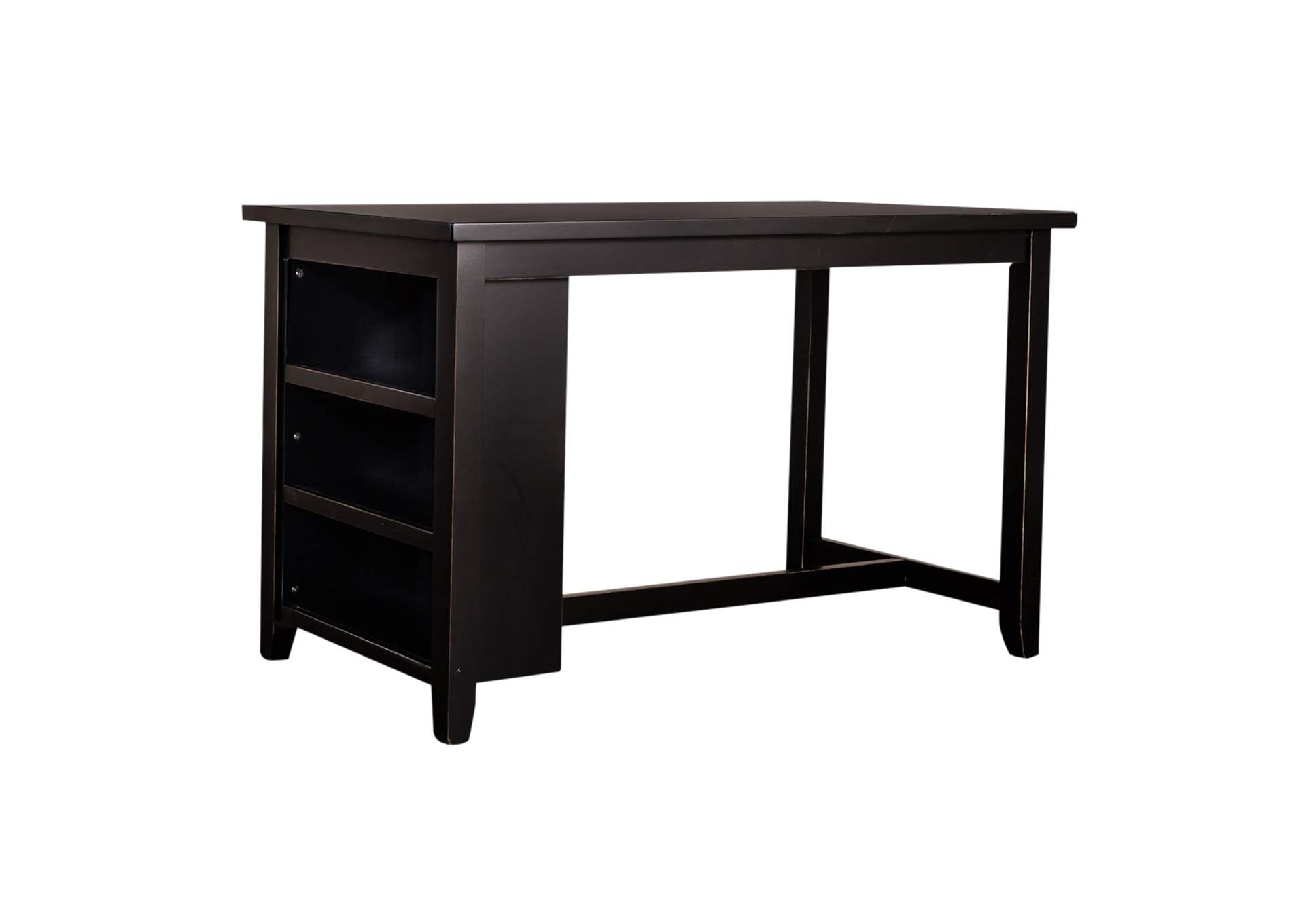 Brook Creek 5 Piece Counter Set - Black,Liberty