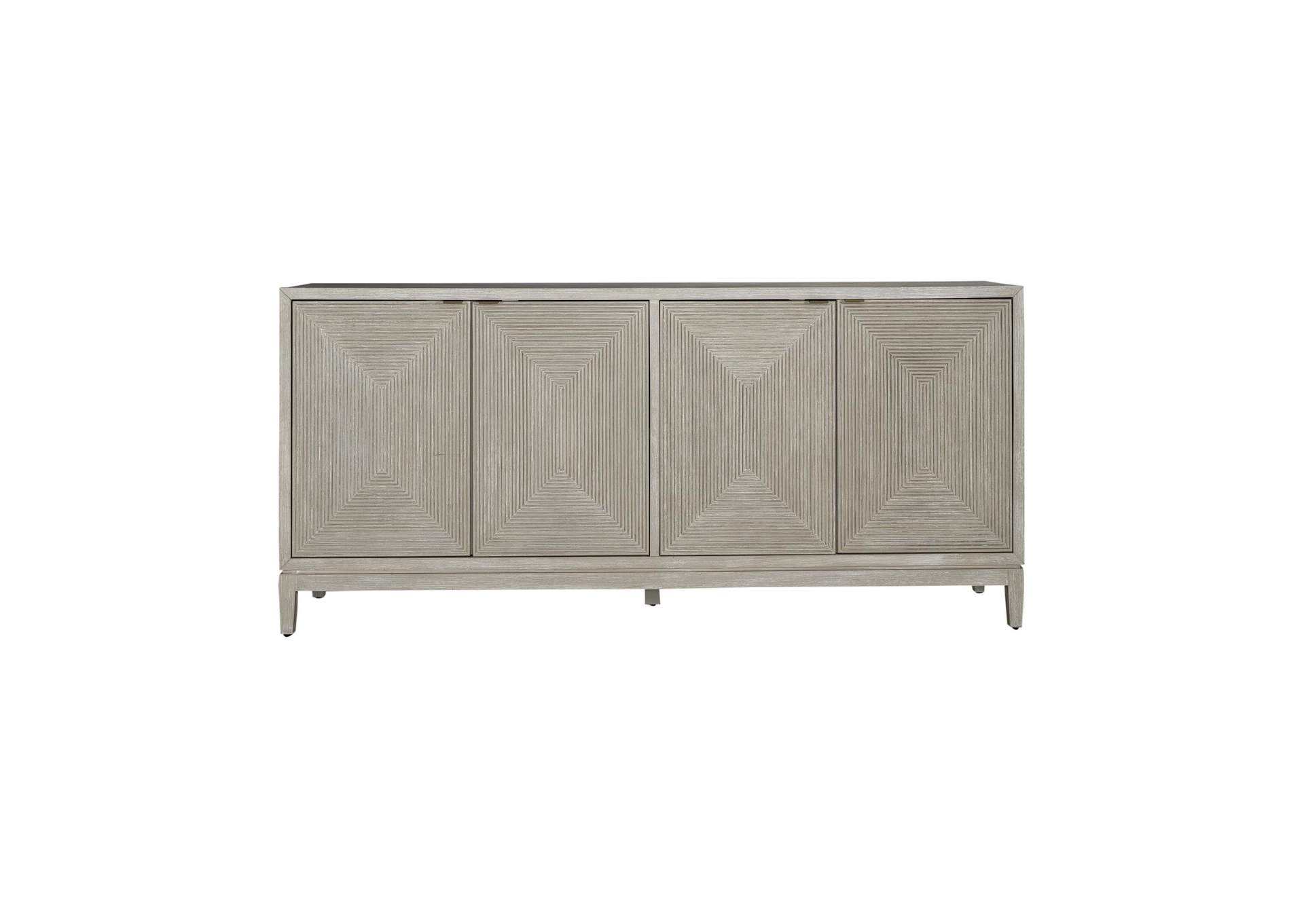 Kinsley 4 Door Accent Cabinet,Liberty