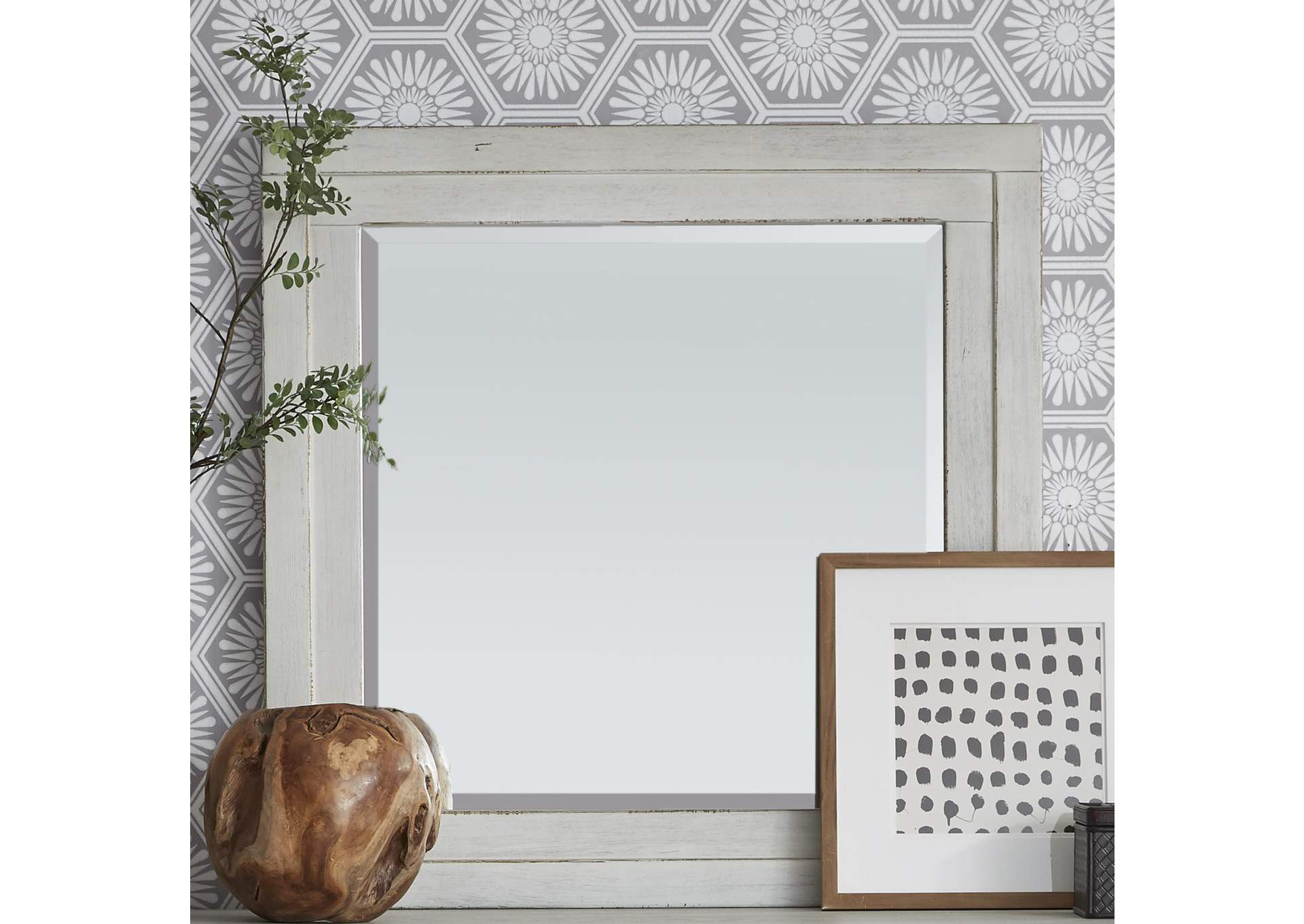 Modern Farmhouse Mirror,Liberty