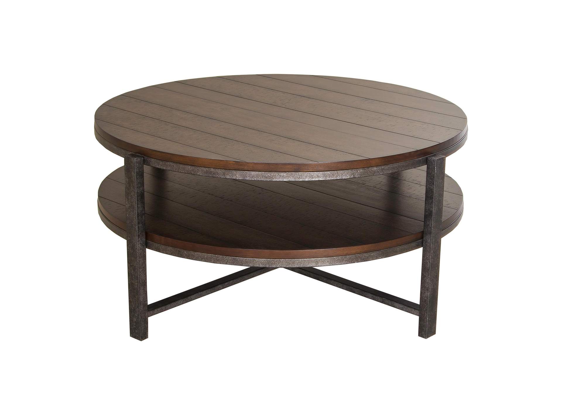 Breckinridge Round Cocktail Table,Liberty