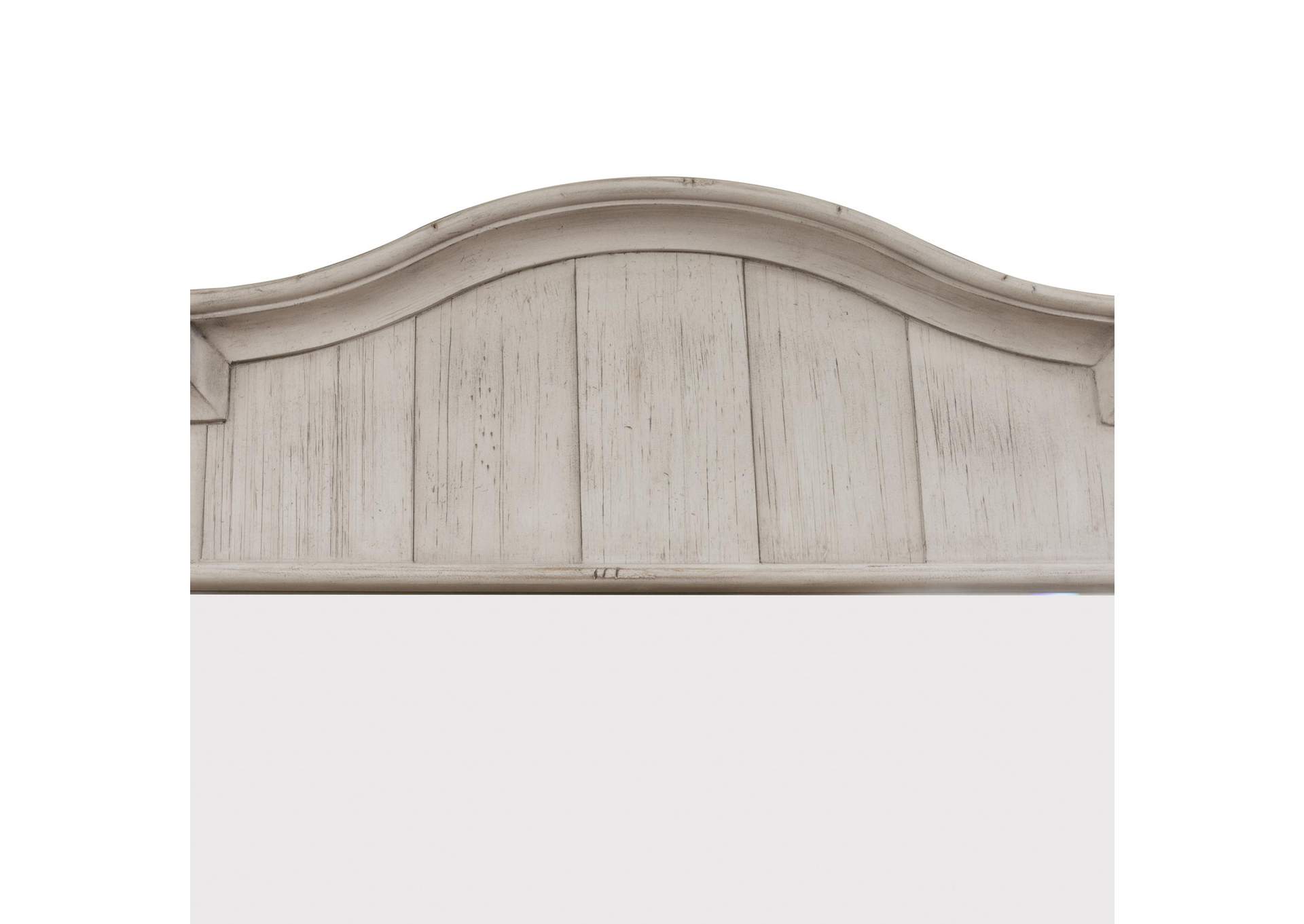 Farmhouse Reimagined Queen Poster Bed, Dresser & Mirror, Nightstand,Liberty
