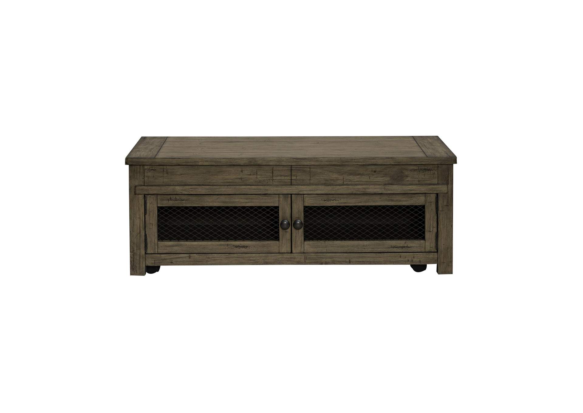 Pinebrook Ridge Lift Top Cocktail Table,Liberty