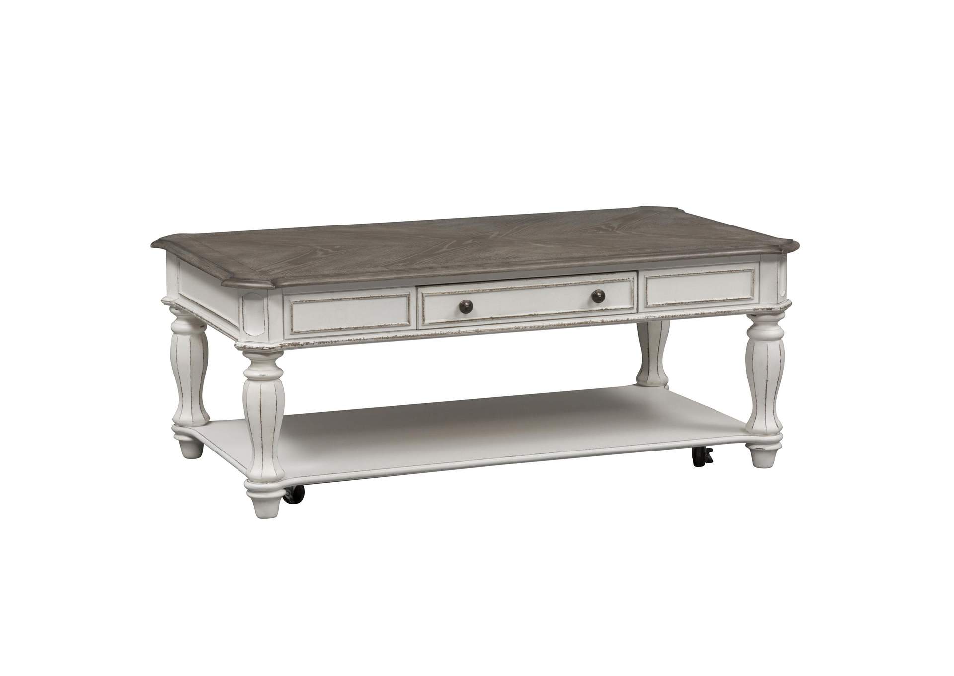 Magnolia Manor Rectangular Cocktail Table,Liberty