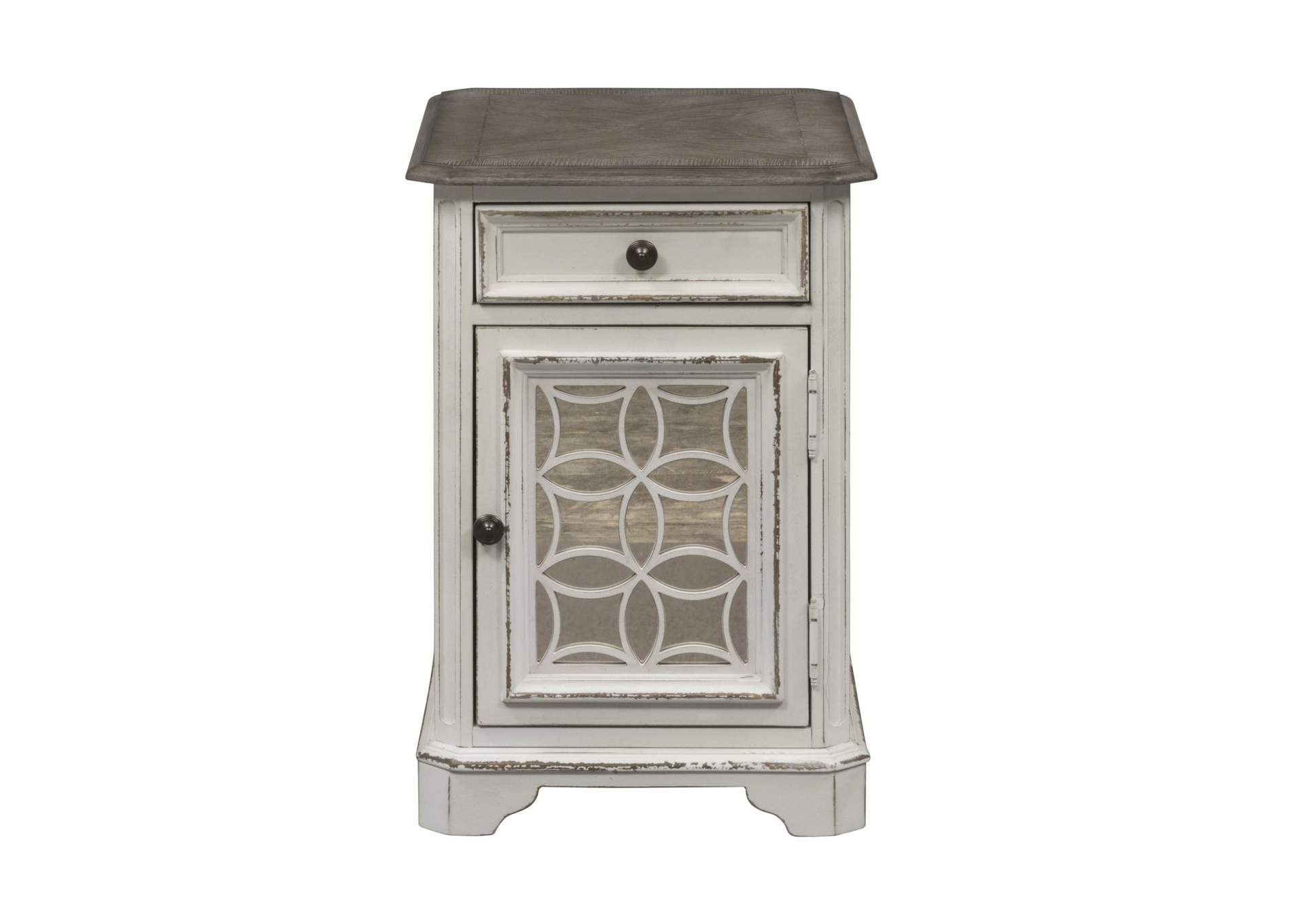 Magnolia Manor Chair Side Table,Liberty