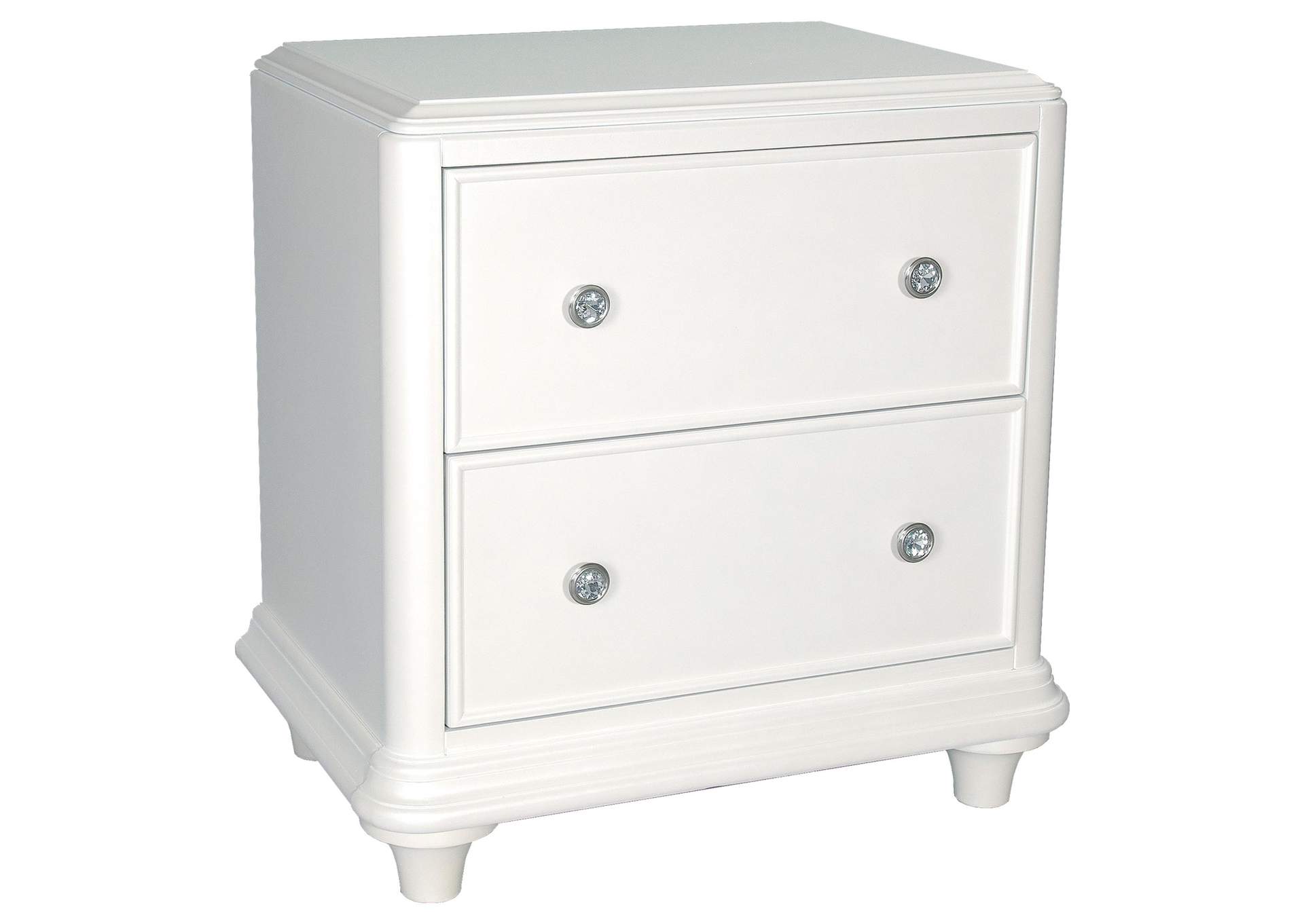 Stardust 2 Drawer Nightstand,Liberty