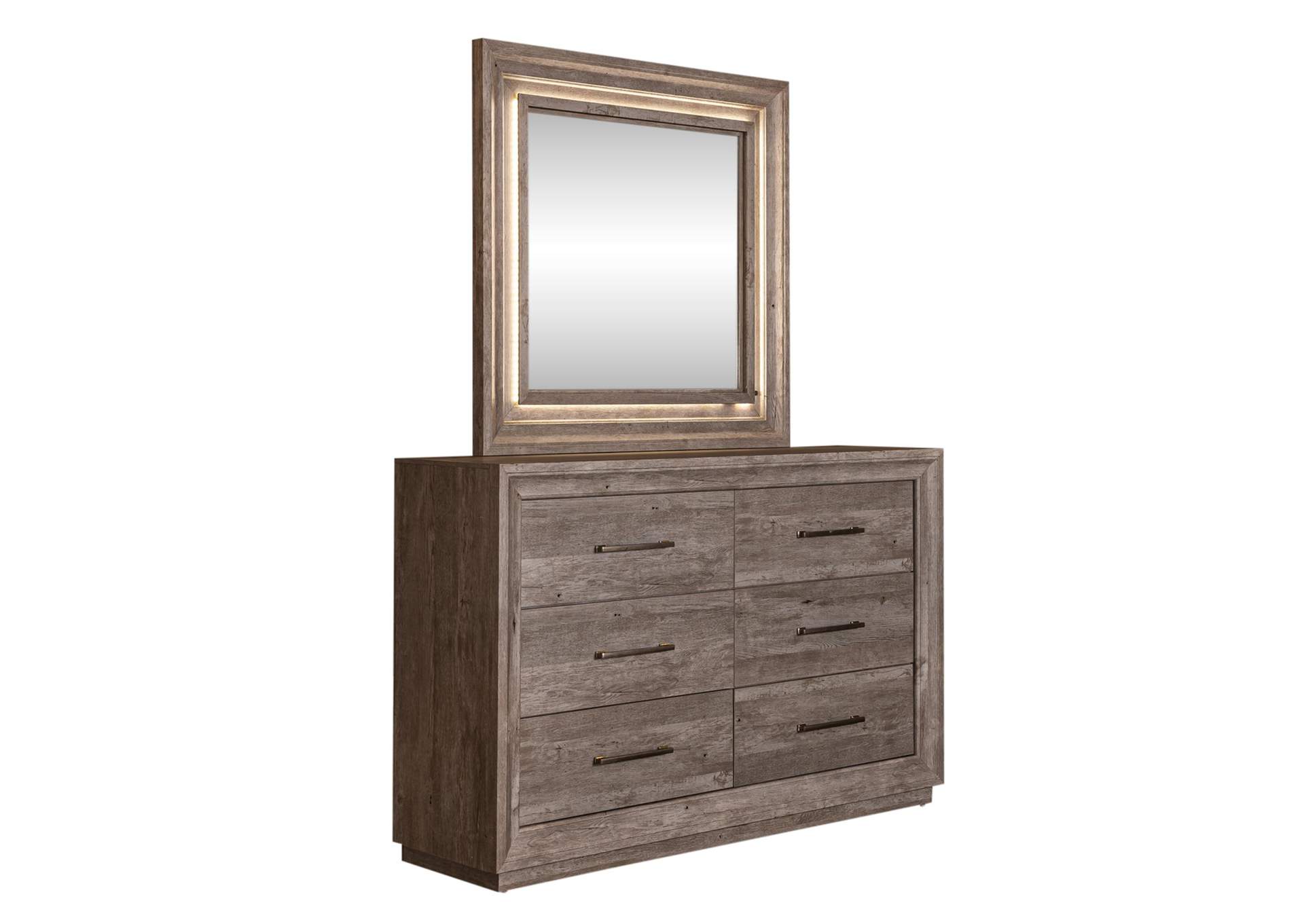 Horizons Dresser & Mirror,Liberty