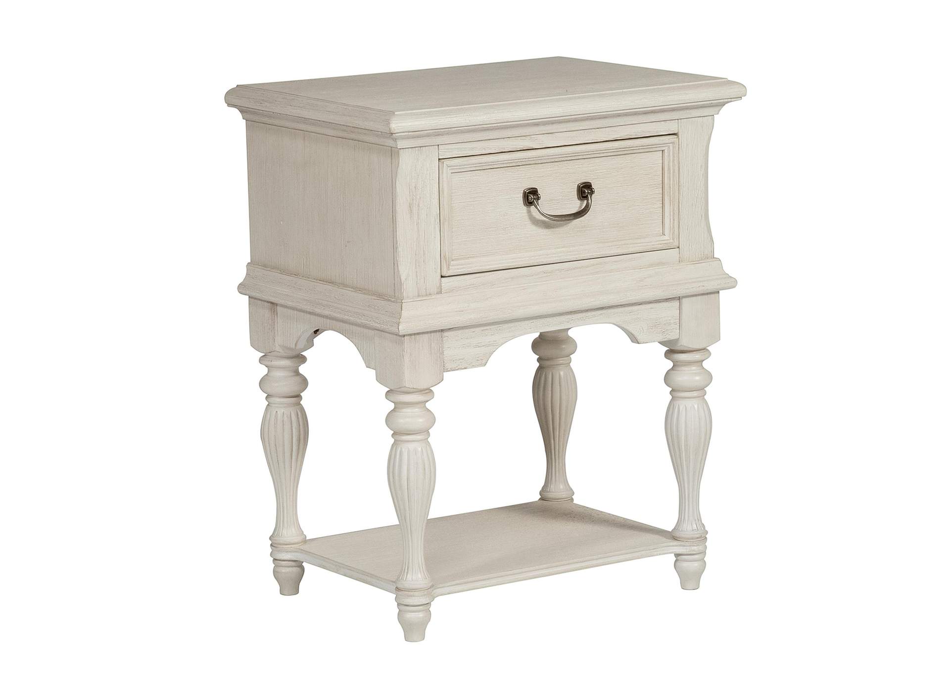 Bayside Leg Nightstand,Liberty