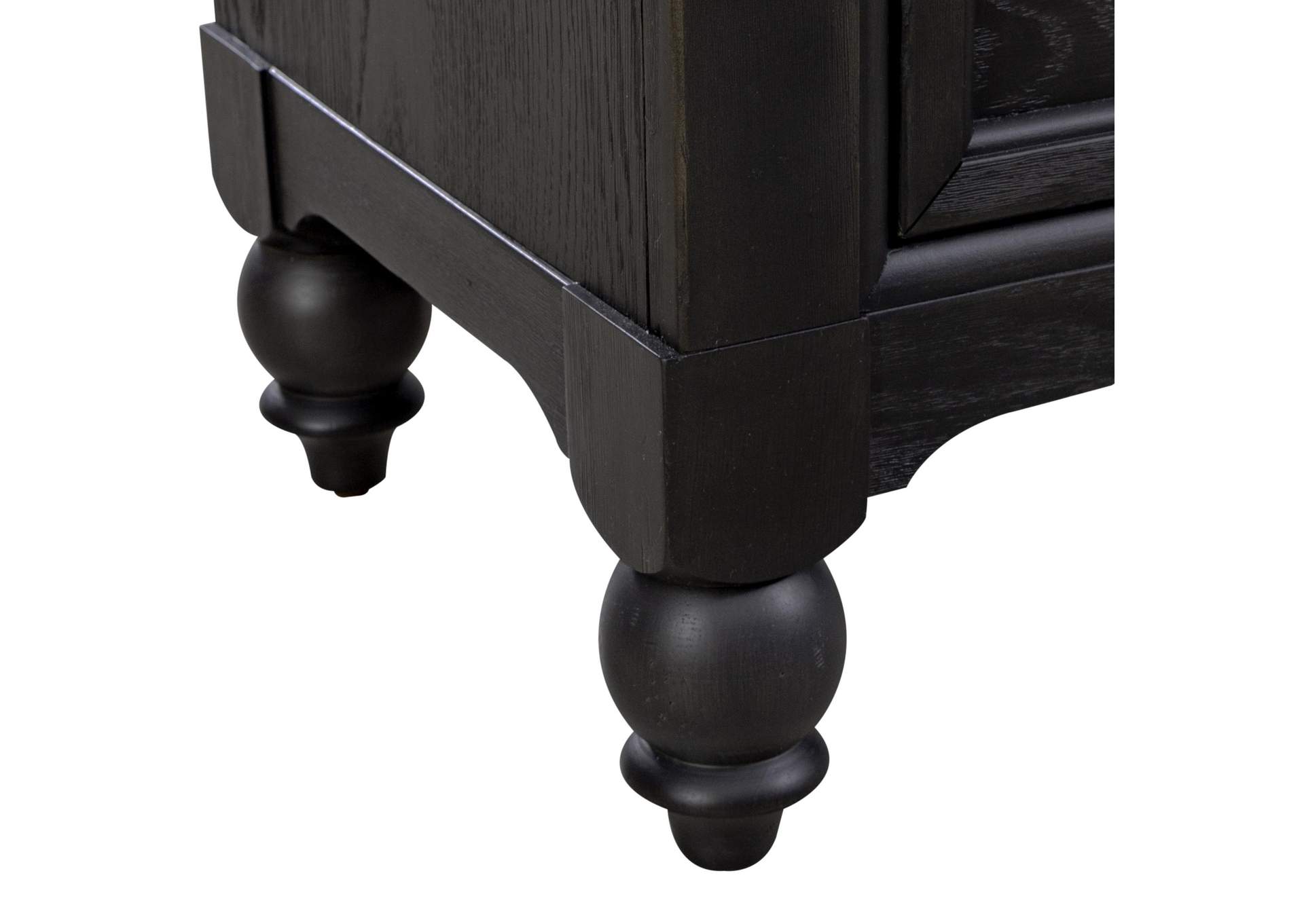Americana Farmhouse 12 Drawer Chesser - Black,Liberty