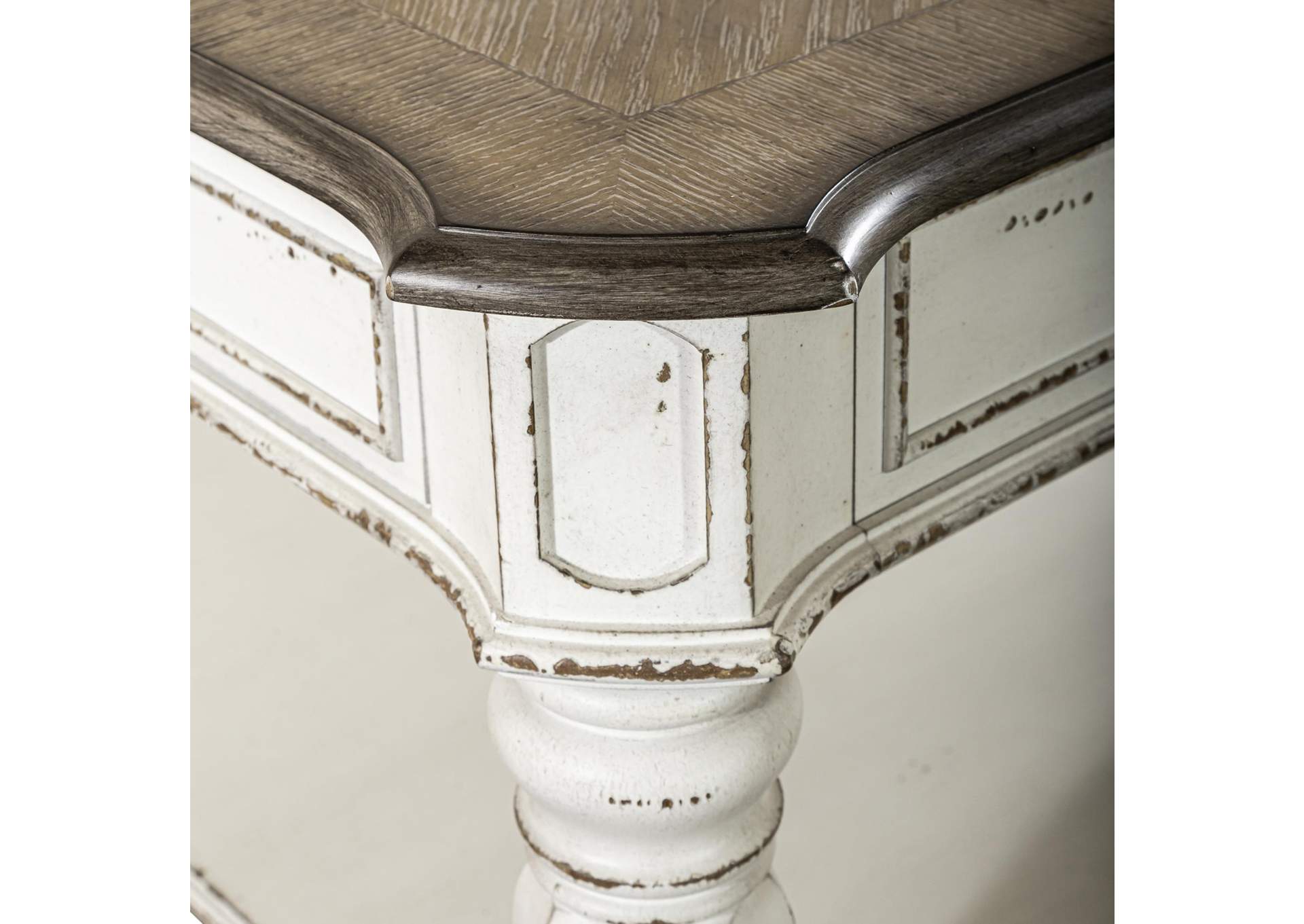 Magnolia Manor Oversized Square Cocktail Table,Liberty