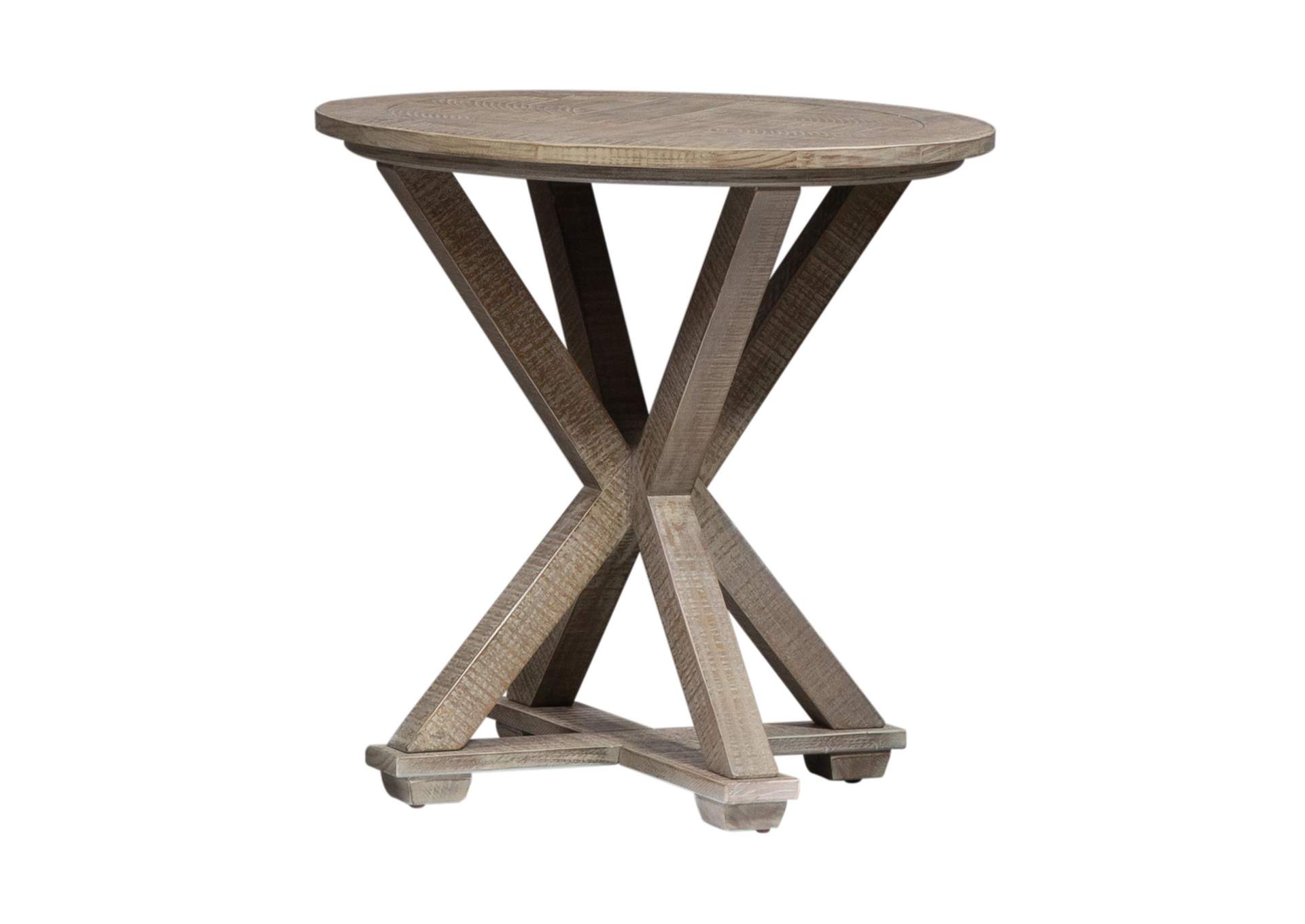 Parkland Falls Round End Table,Liberty