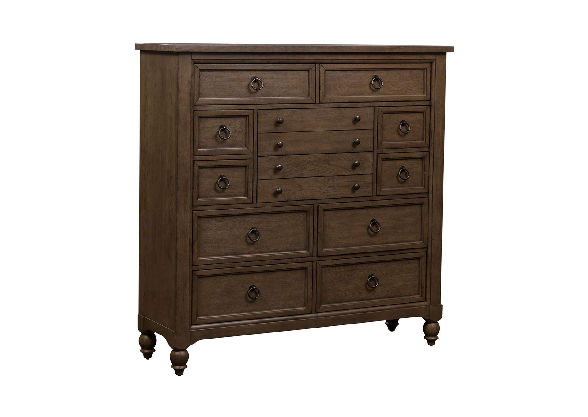 Americana Farmhouse 12 Drawer Chesser,Liberty