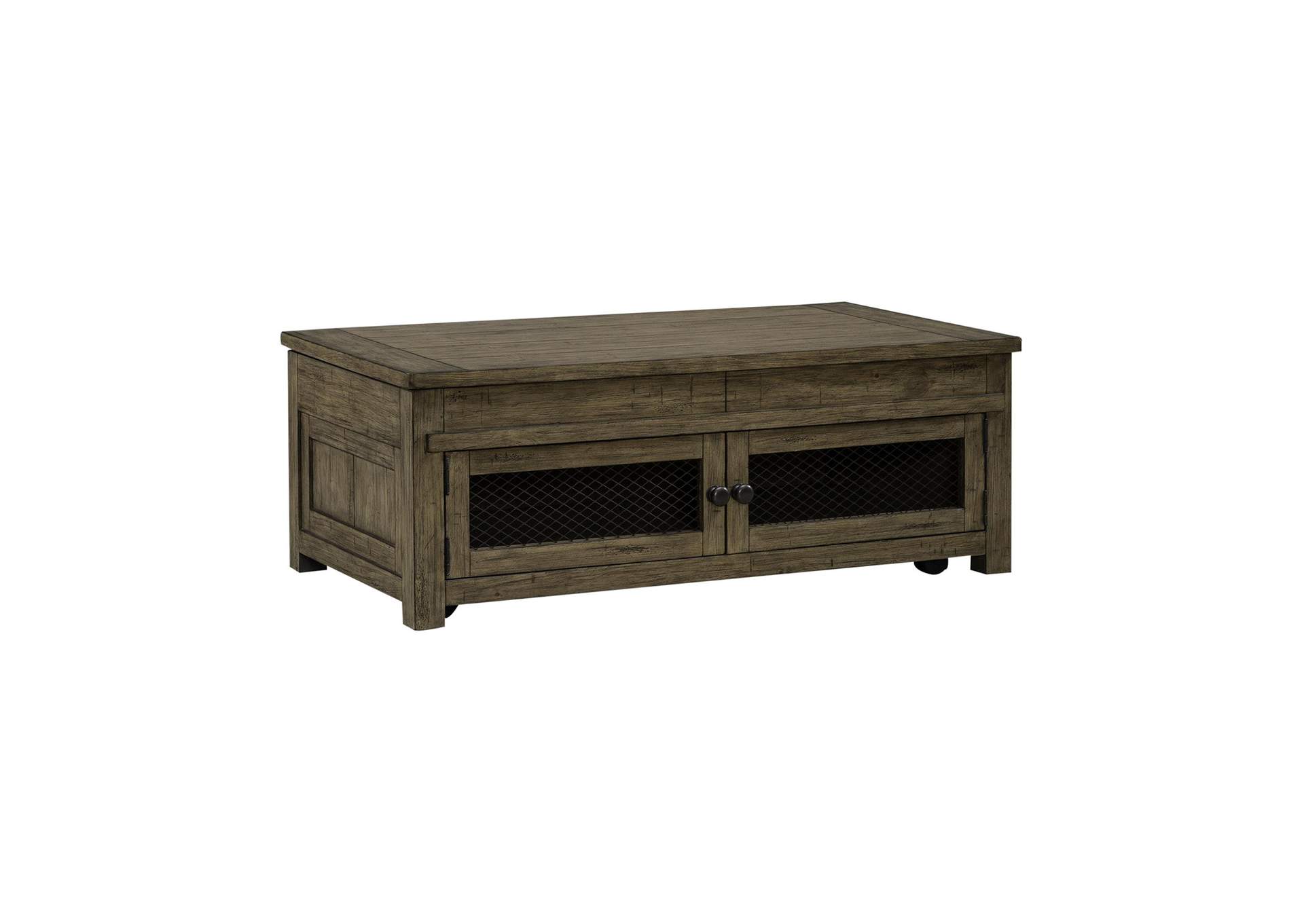 Pinebrook Ridge Lift Top Cocktail Table,Liberty