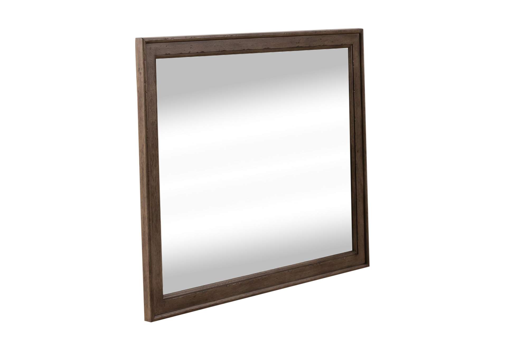 Americana Farmhouse Landscape Mirror,Liberty