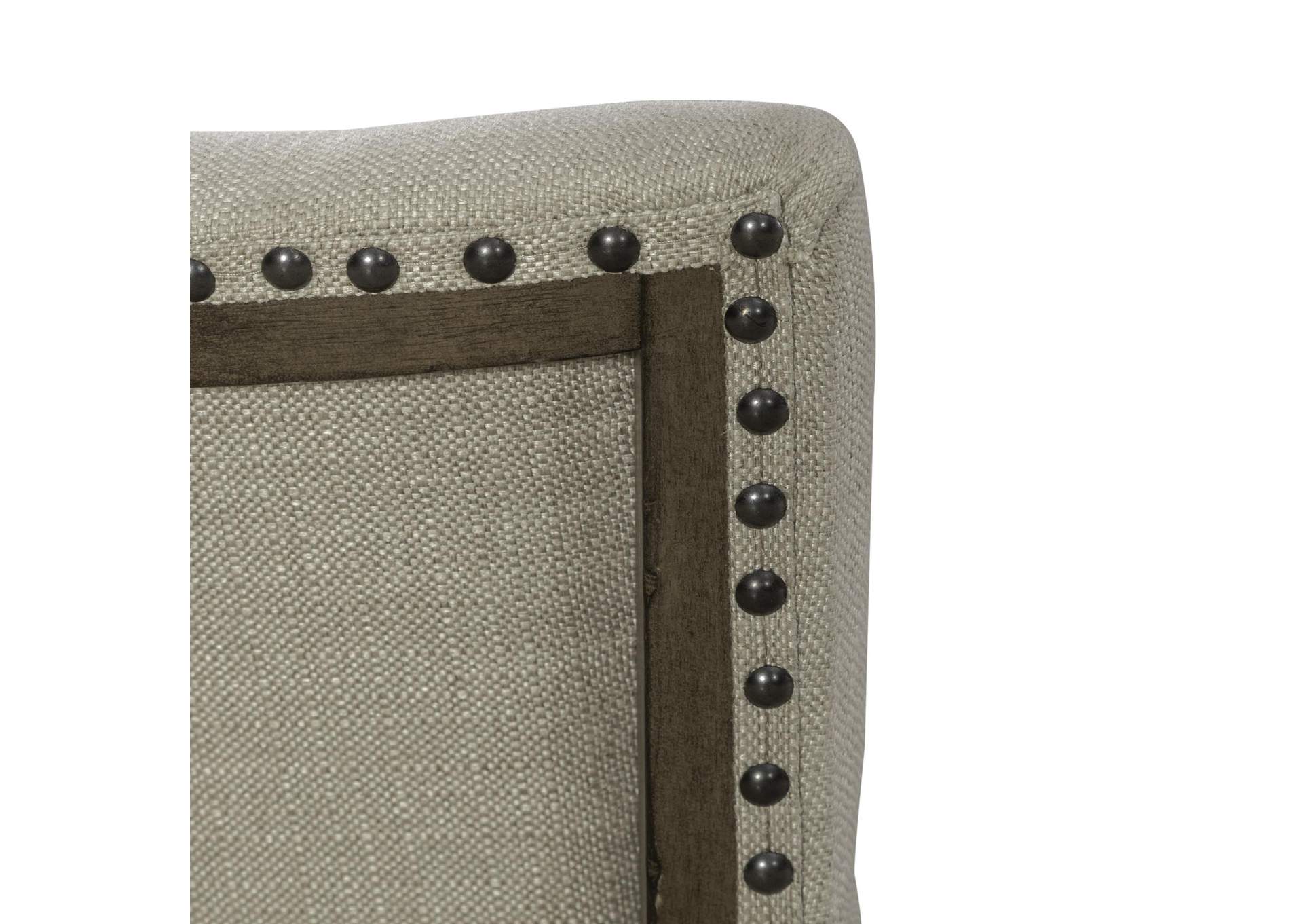 Americana Farmhouse Upholstered Shelter Side Chair (RTA),Liberty