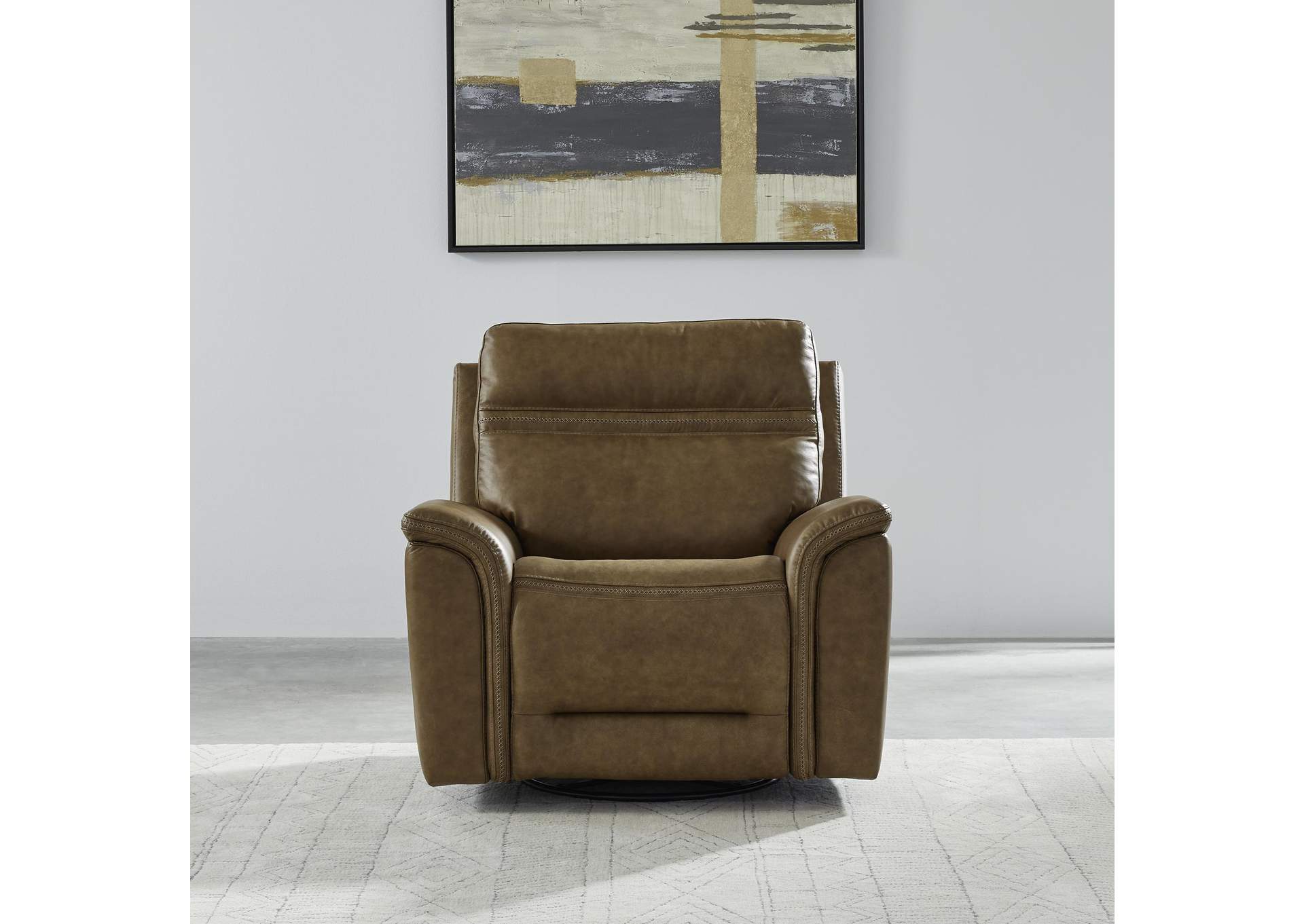 Cooper SG Recliner P3 - Camel,Liberty