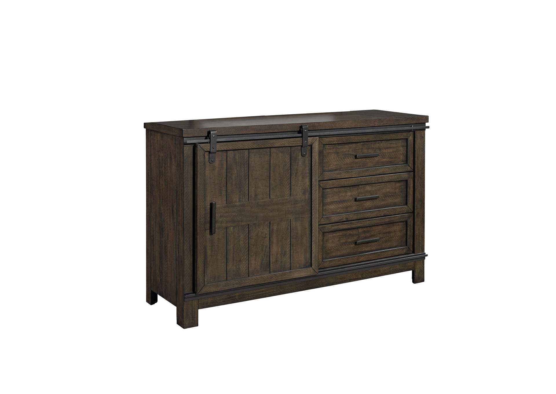 Thornwood Hills Barn Door Dresser,Liberty