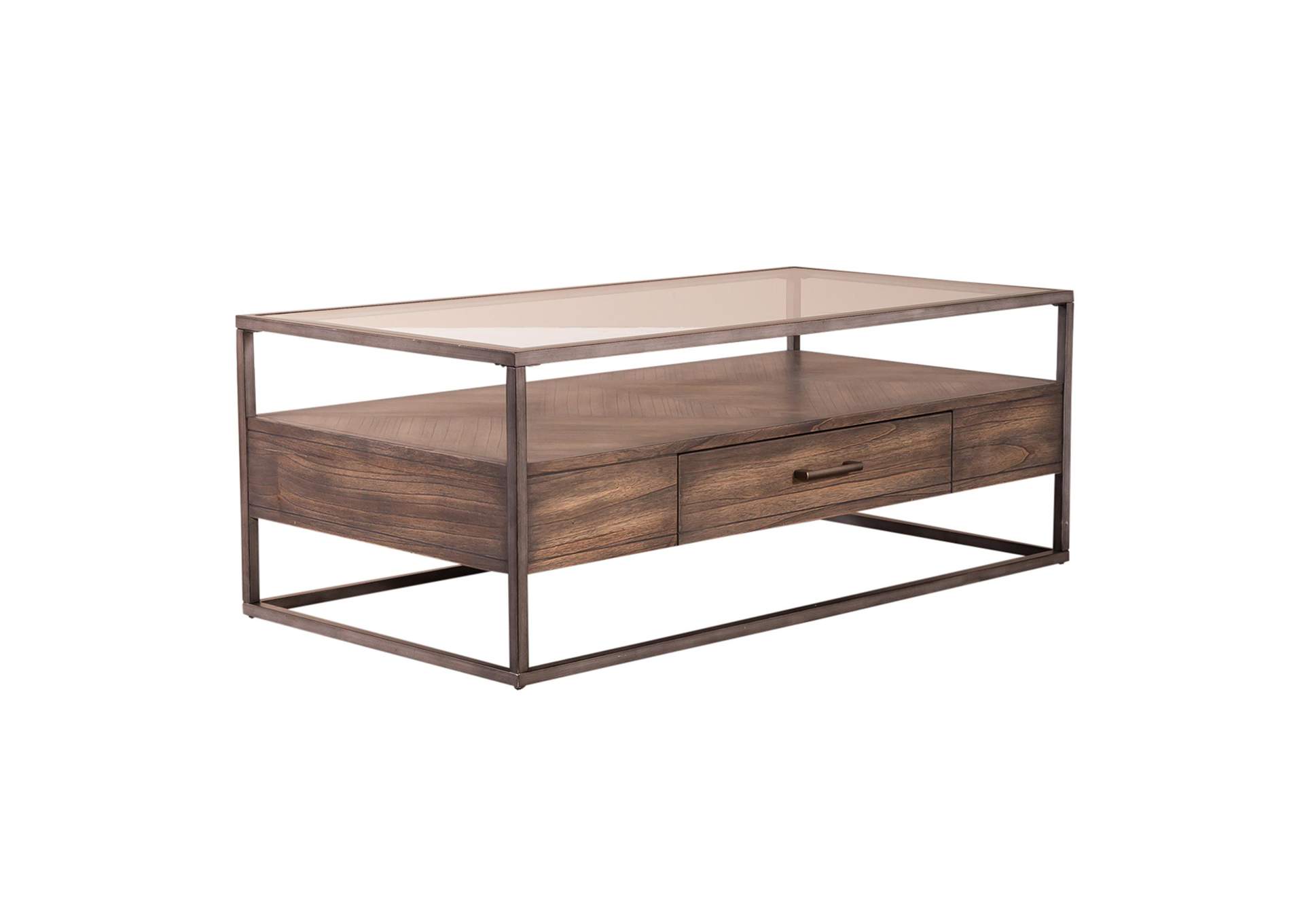 Jamestown Rectangular Cocktail Table,Liberty