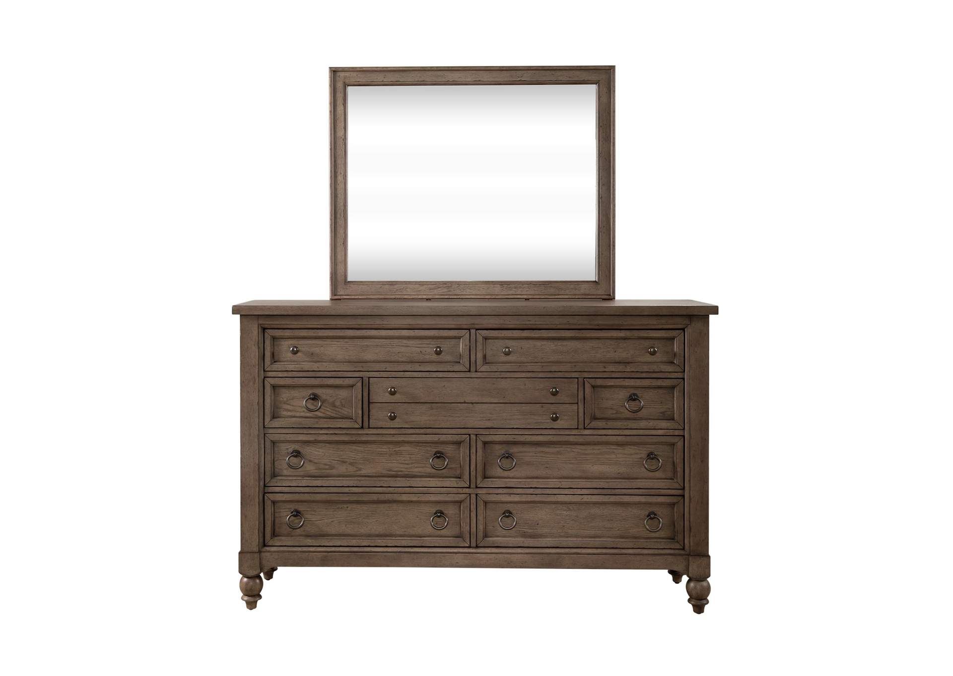 Americana Farmhouse Dresser & Mirror,Liberty