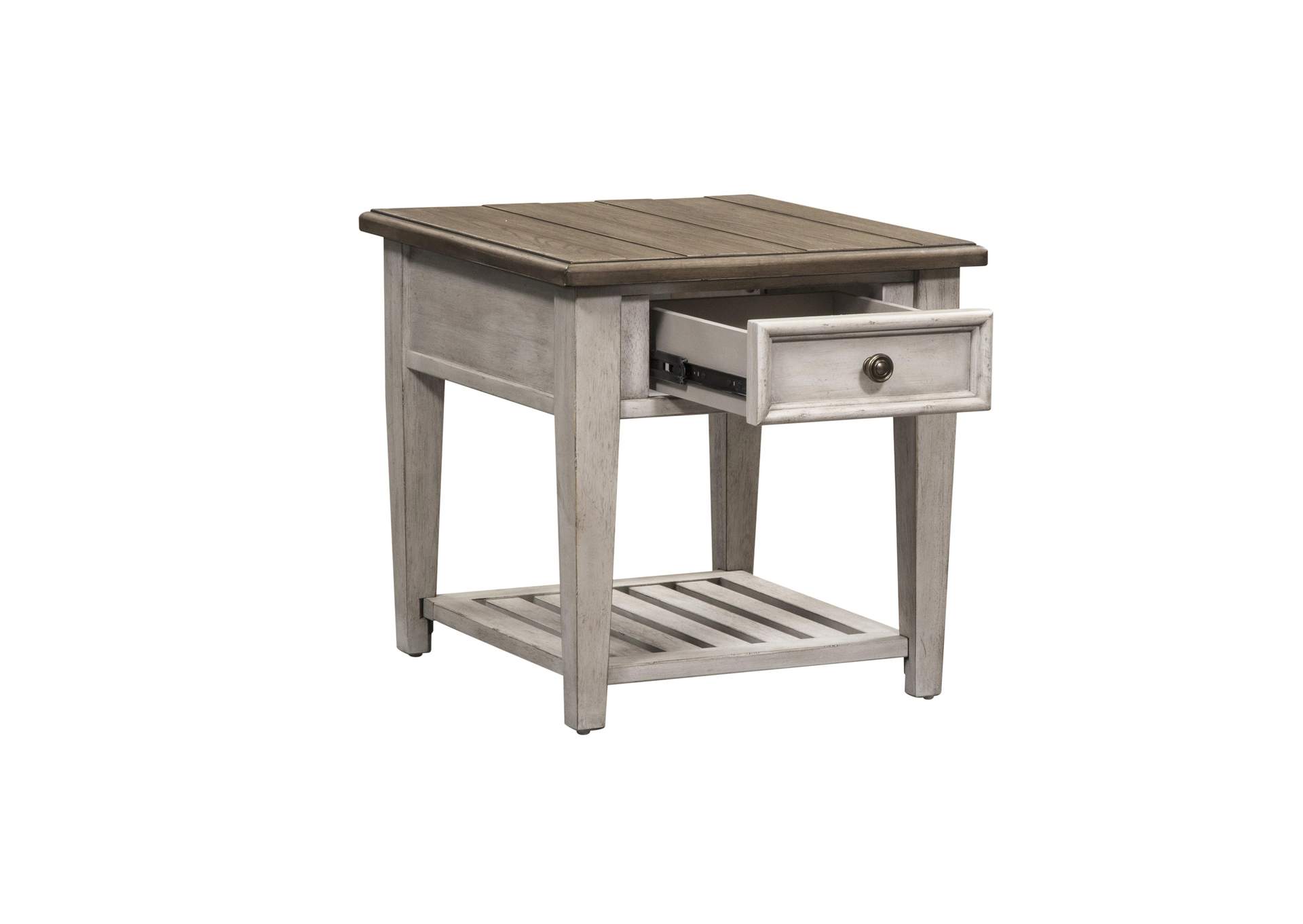 Heartland Drawer End Table,Liberty