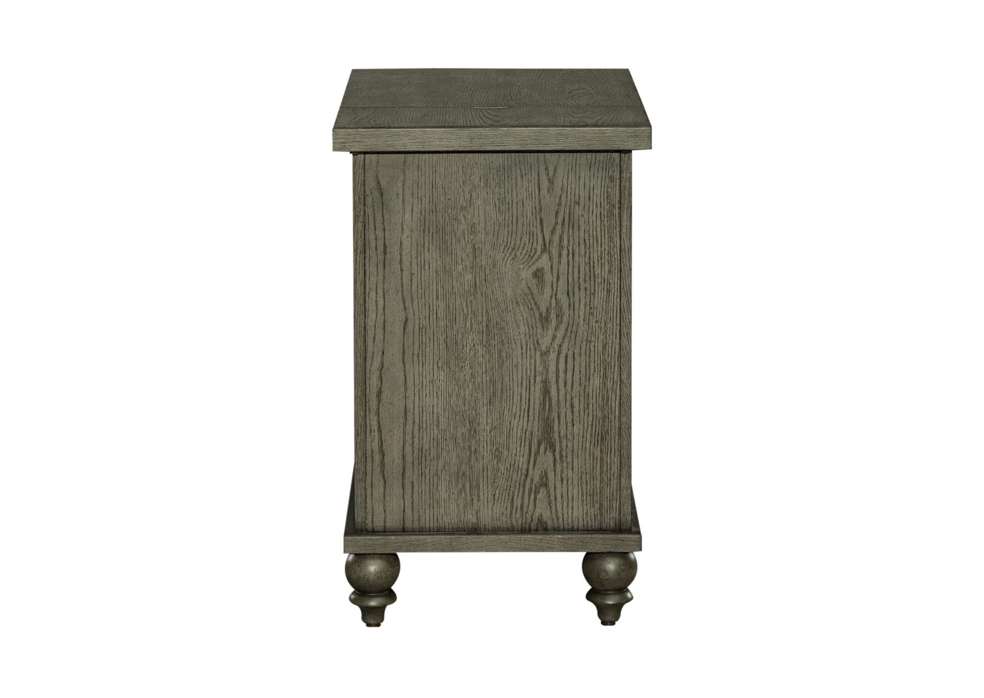 Americana Farmhouse Chair Side Table,Liberty