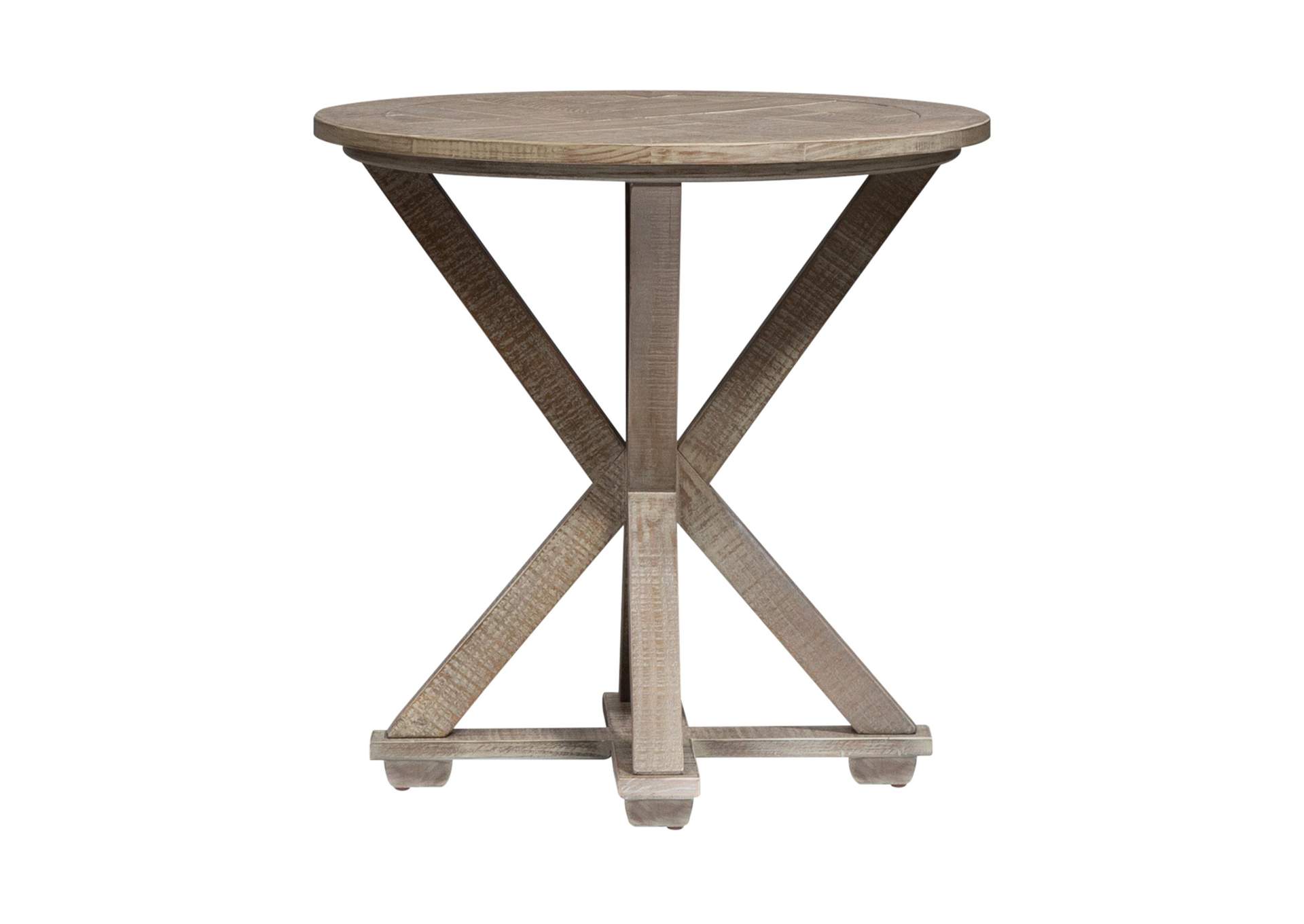 Parkland Falls Round End Table,Liberty