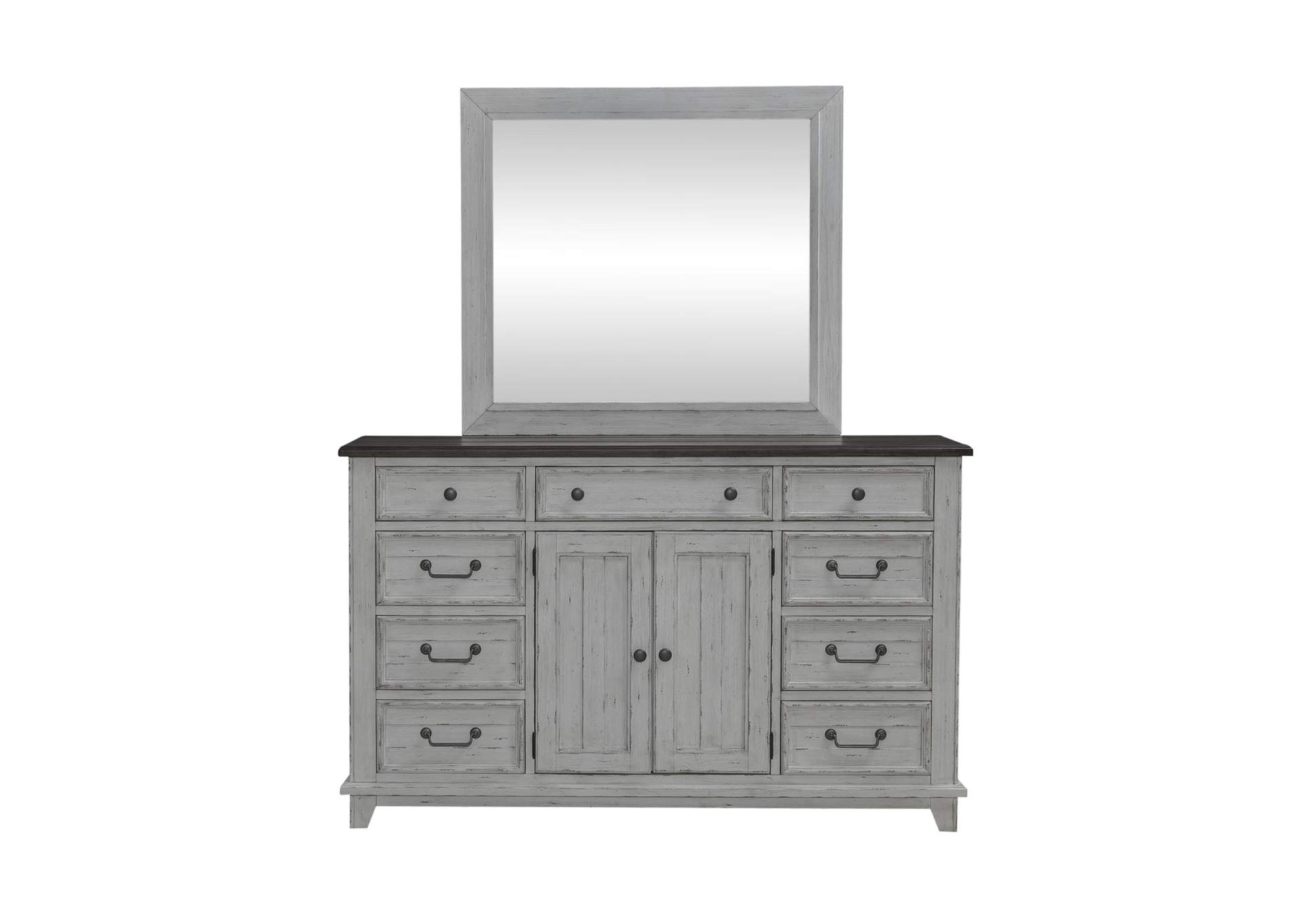 River Place Dresser & Mirror,Liberty