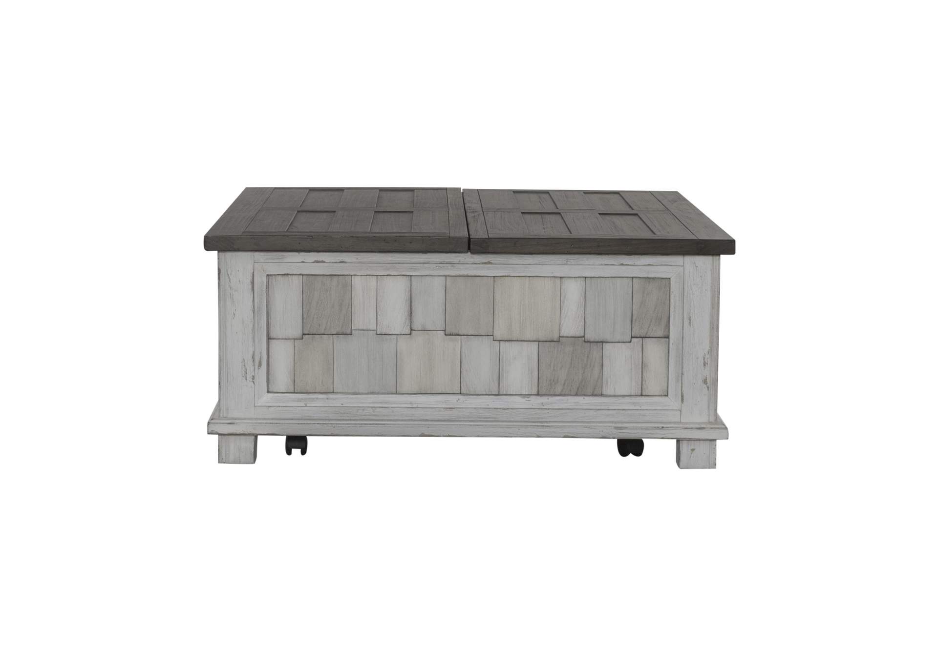 River Place Lift Top Storage Cocktail Table,Liberty