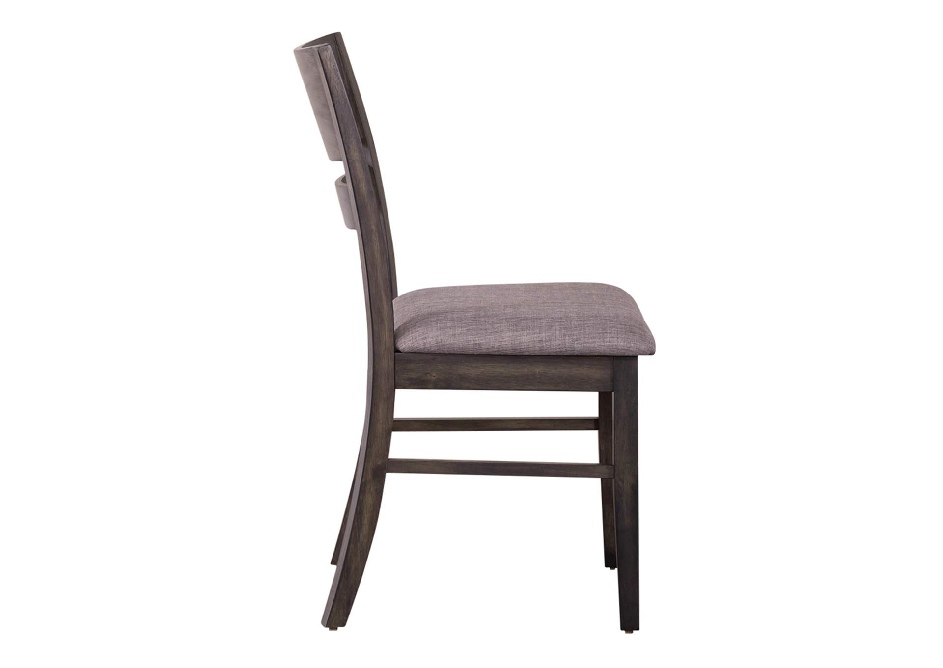 Anglewood Slat Back Upholstered Side Chair,Liberty