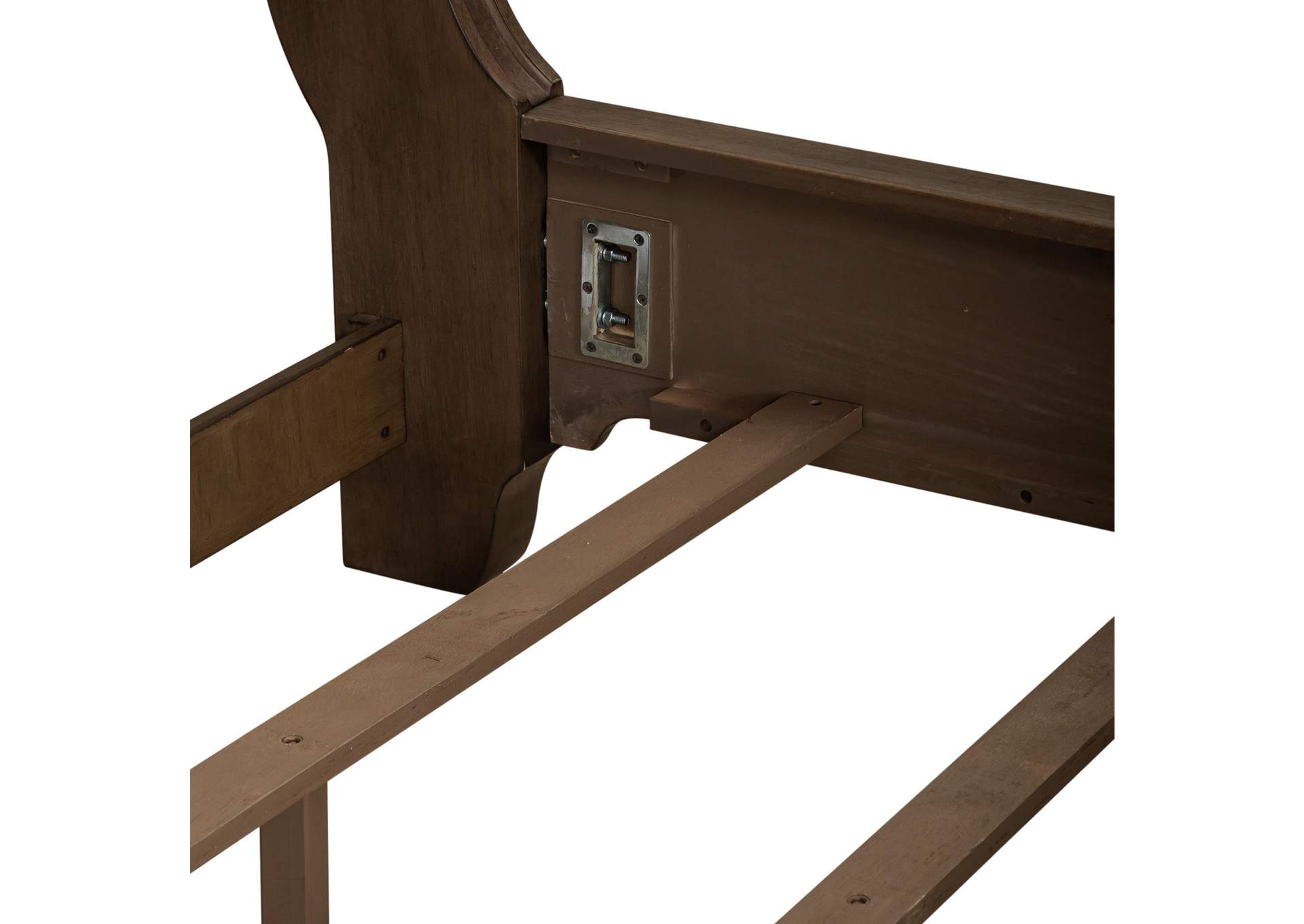 Americana Farmhouse King Sleigh Bed,Liberty