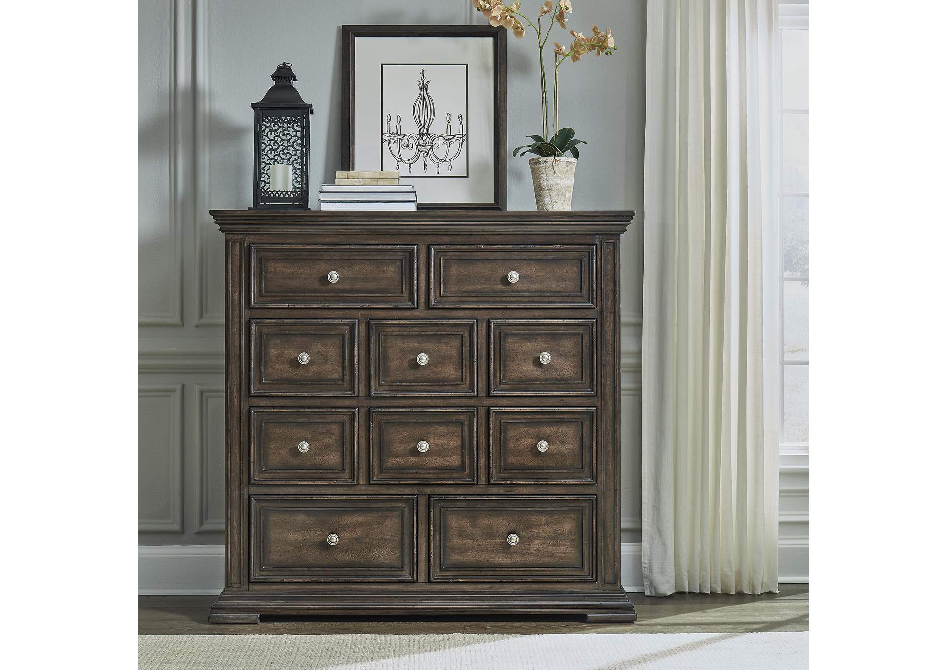 Big Valley 10 Drawer Chesser,Liberty