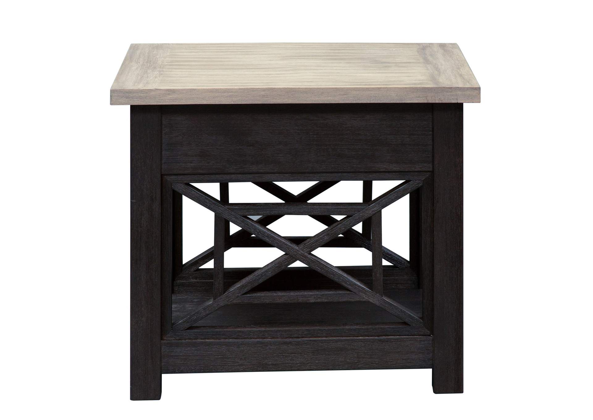 Heatherbrook Drawer End Table,Liberty