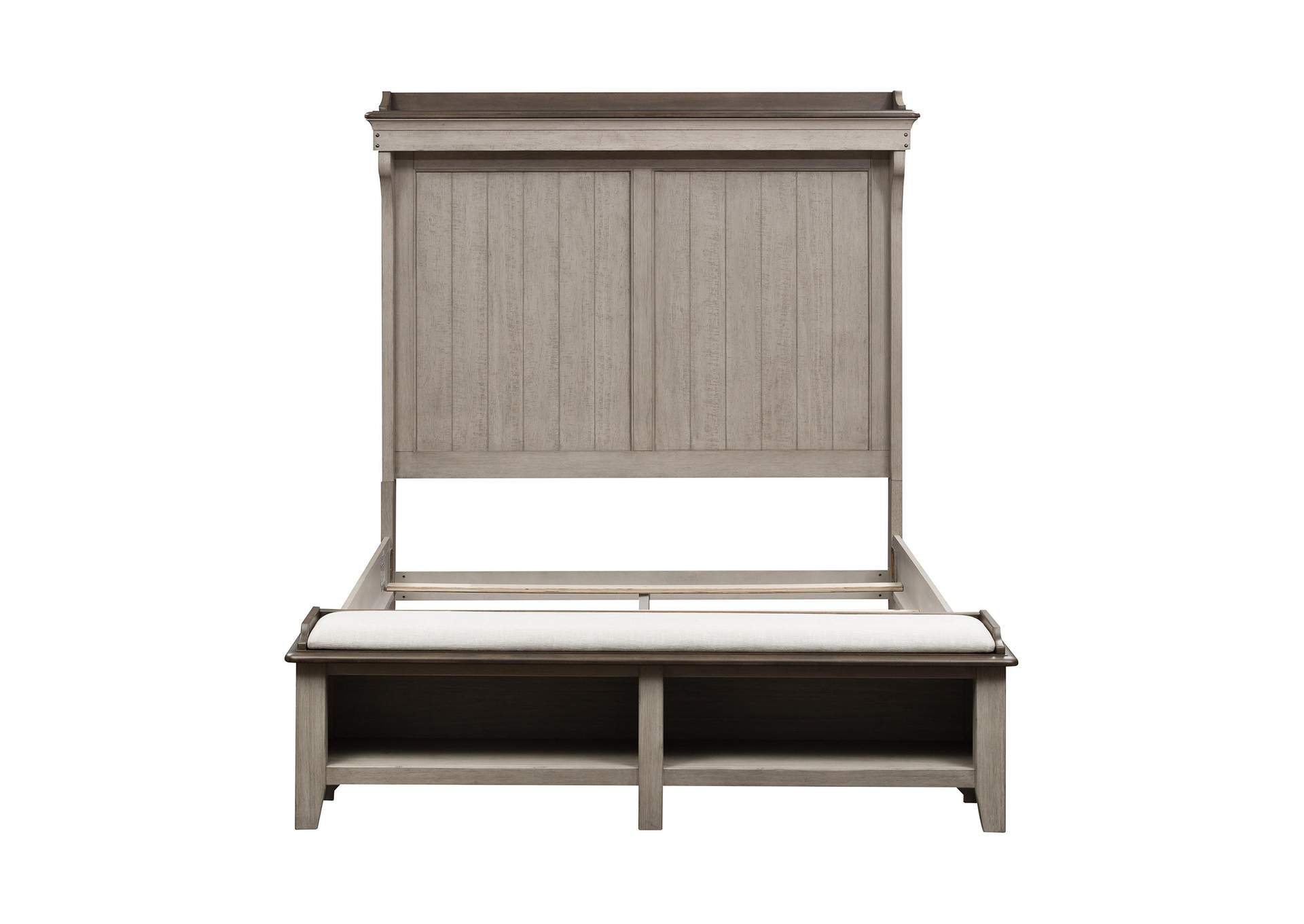 Ivy Hollow Queen Mantle Storage Bed,Liberty