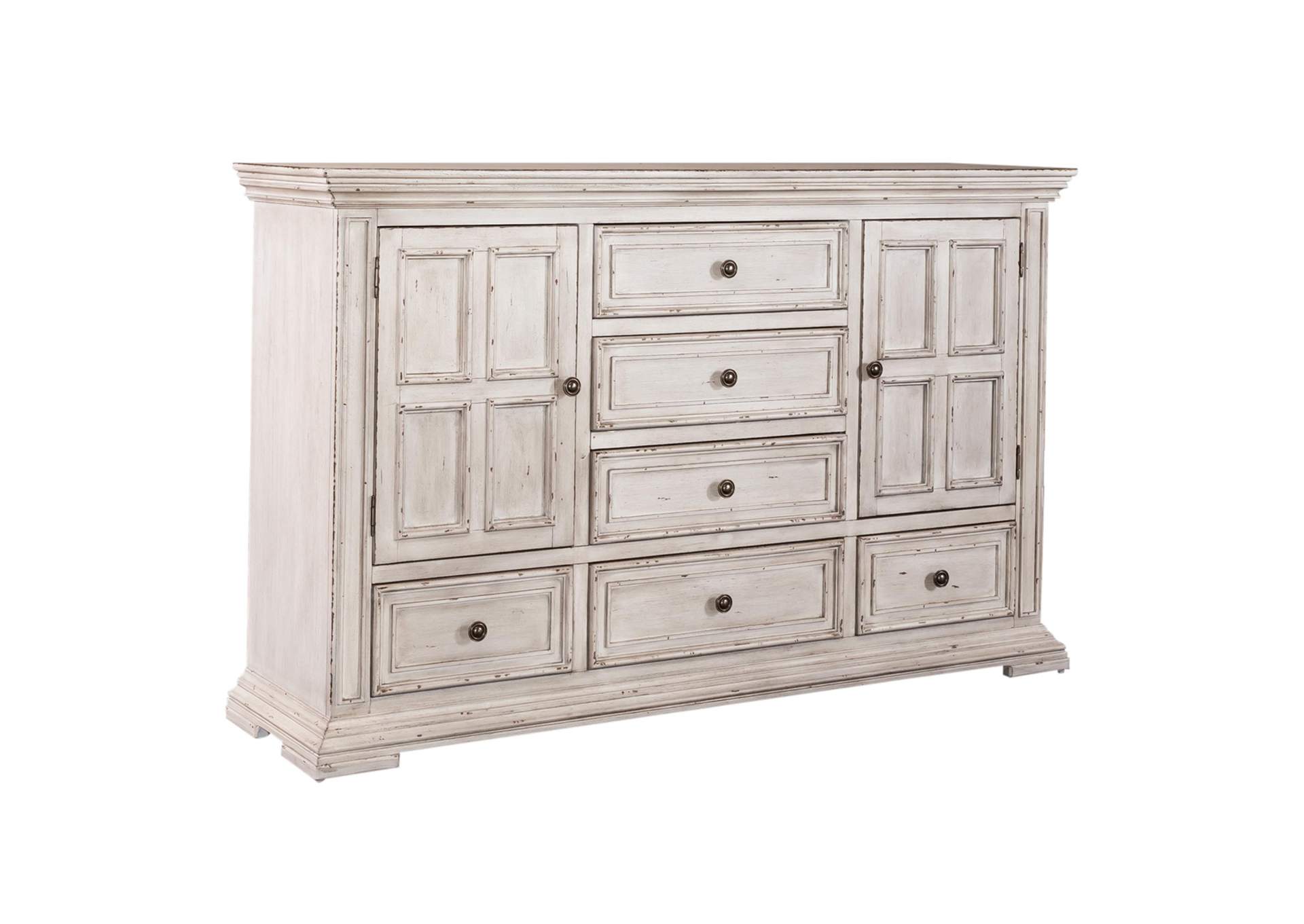 Big Valley 2 Door 6 Drawer Dresser,Liberty