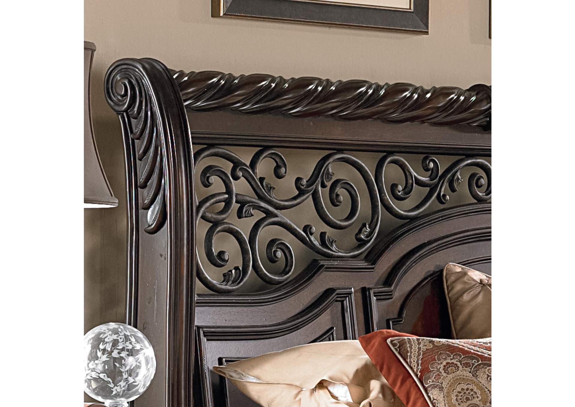 Arbor Place Queen Sleigh Bed,Liberty