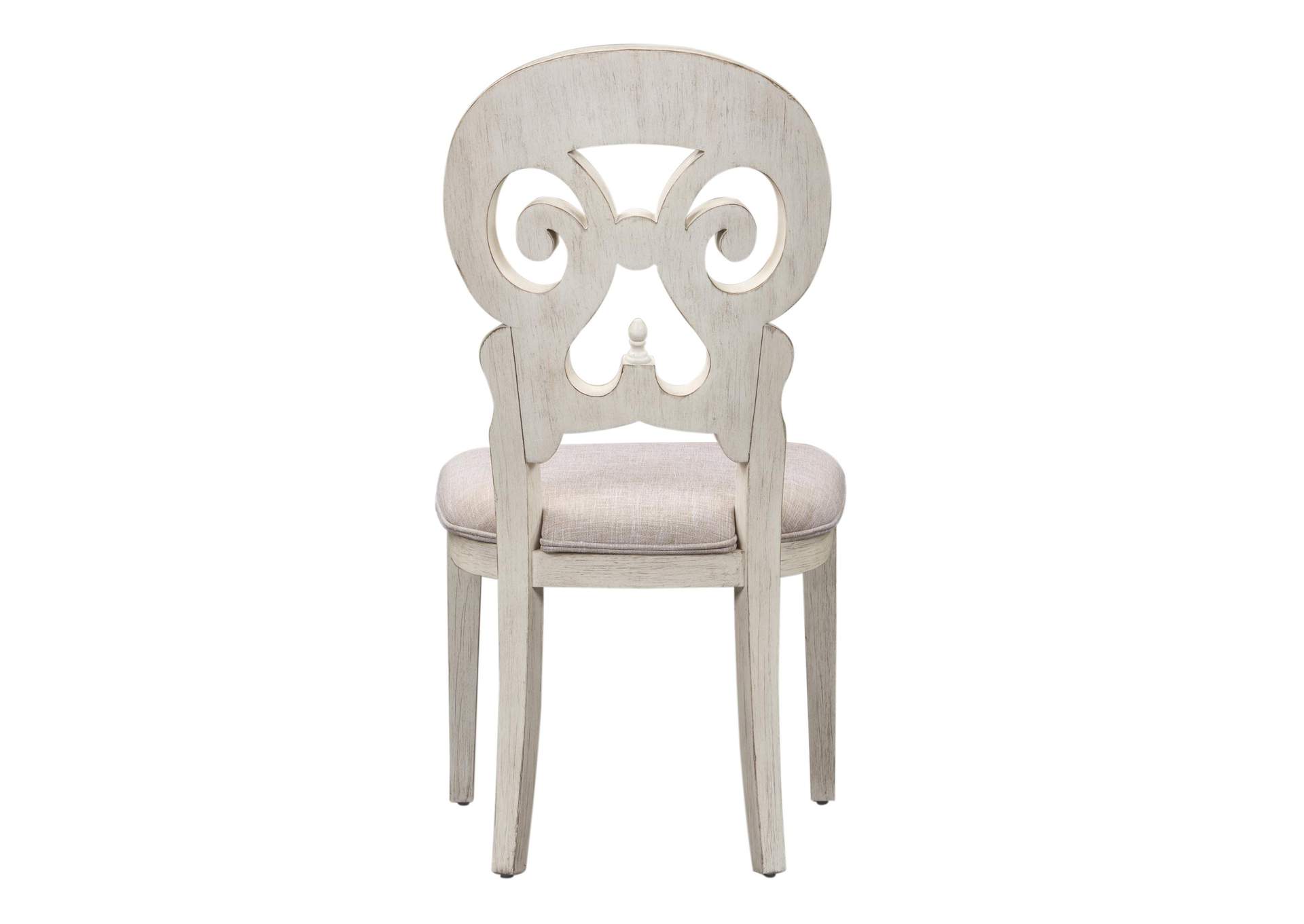 Farmhouse Reimagined Splat Back Side Chair (RTA),Liberty